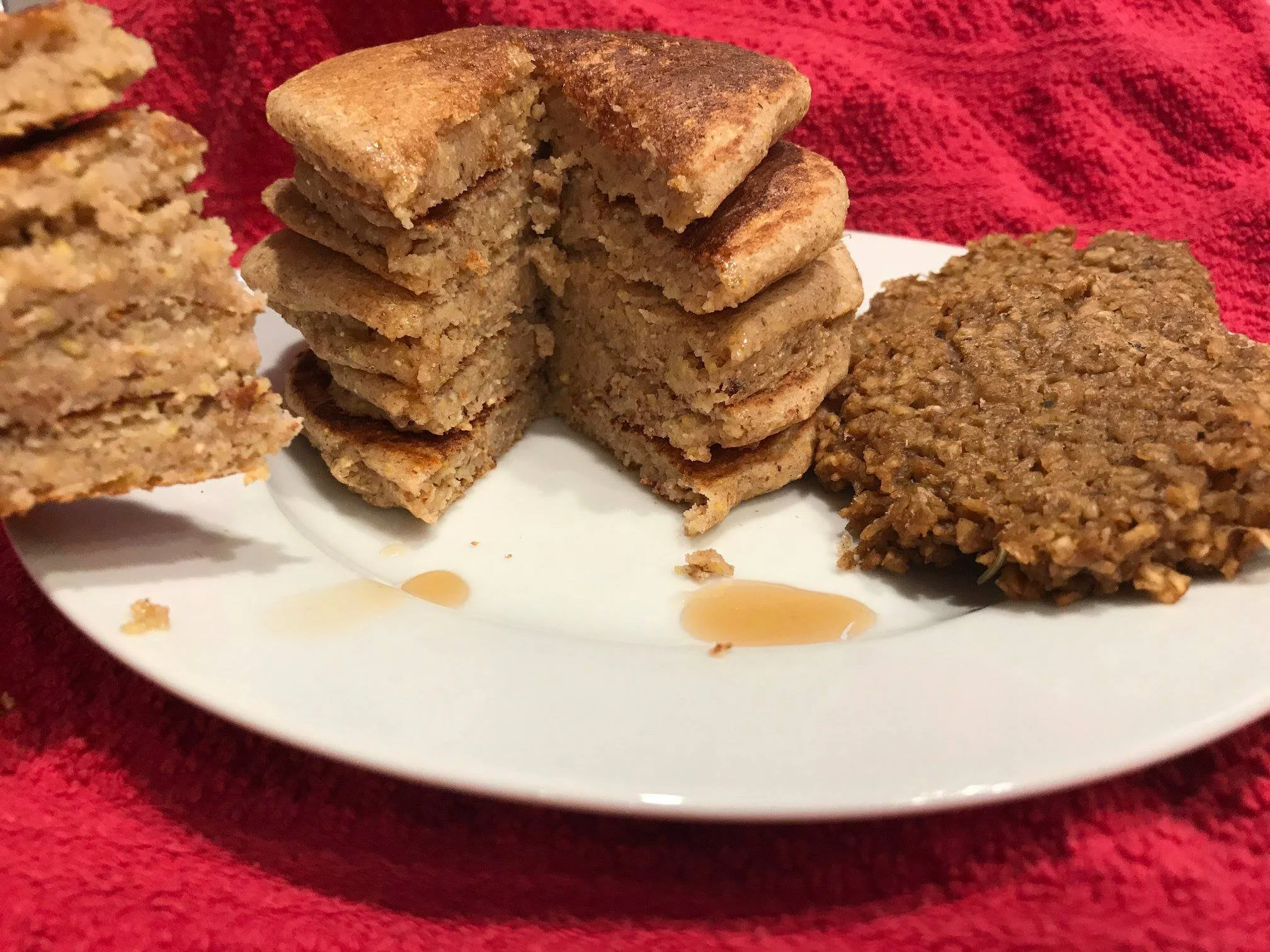 EASY CORNMEAL PANCAKES