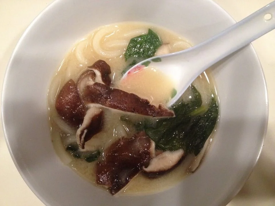 SIMPLE MISO SOUP WITH UDON NOODLES