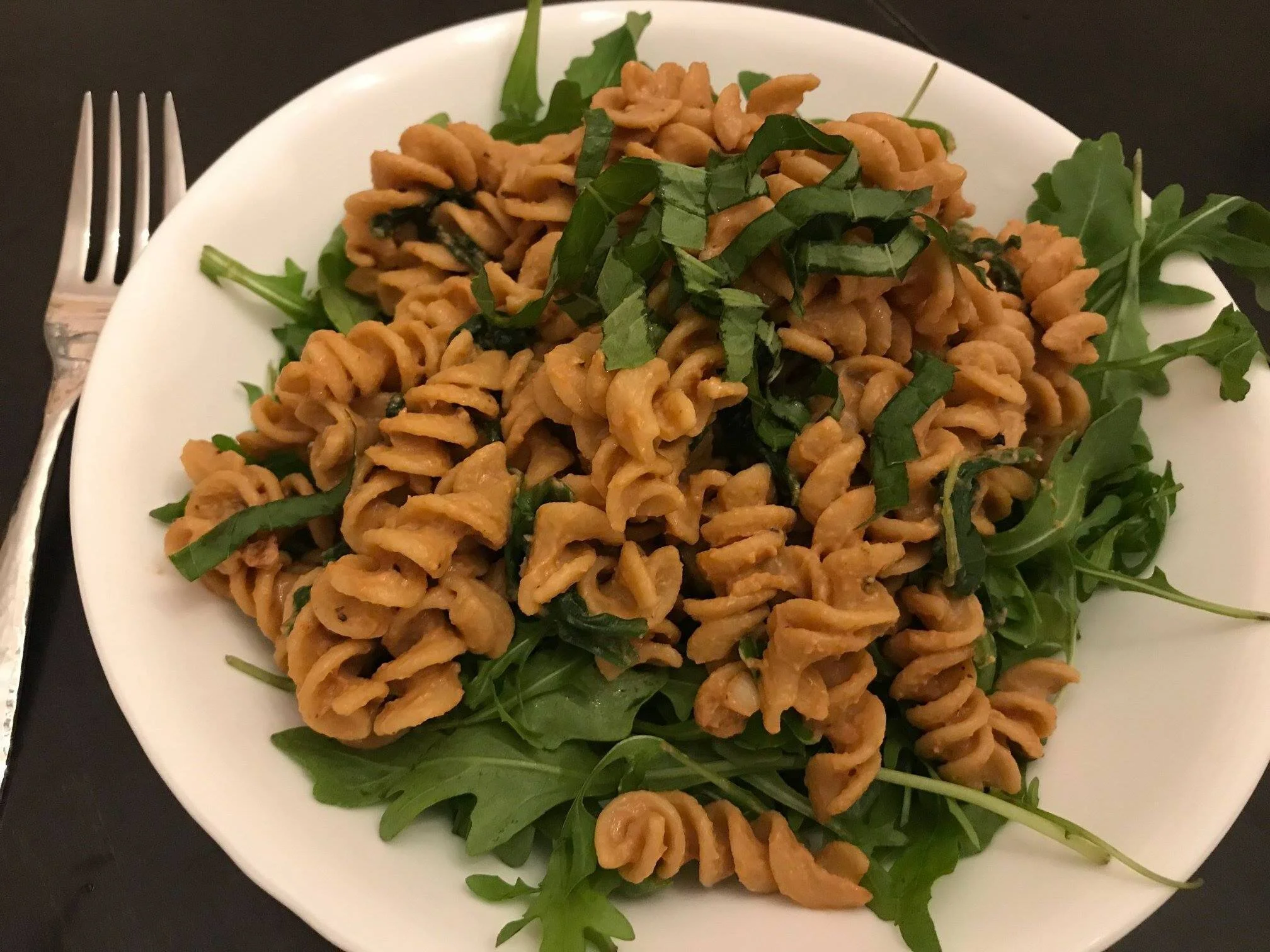 CREAMY SUN-DRIED TOMATO AND KALE PASTA