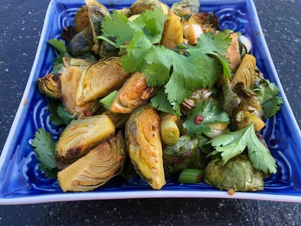 KUNG PAO BRUSSELS SPROUTS