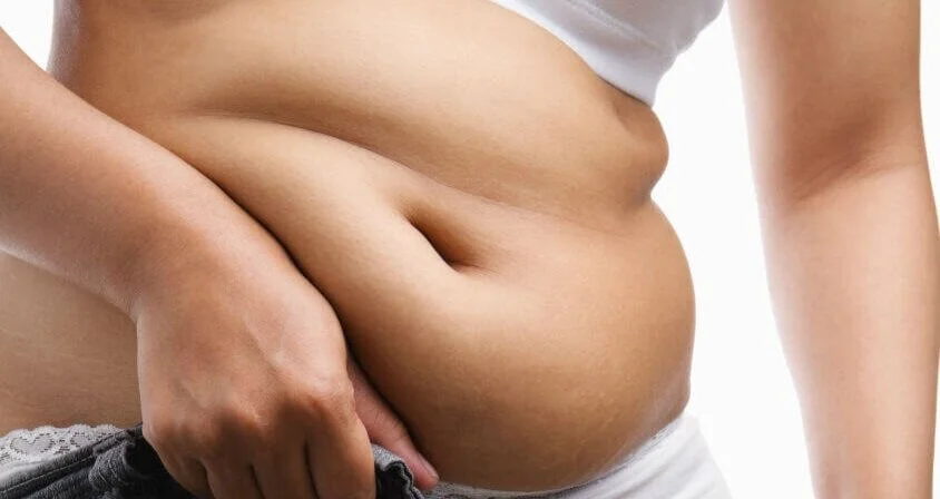 Flab around midsection