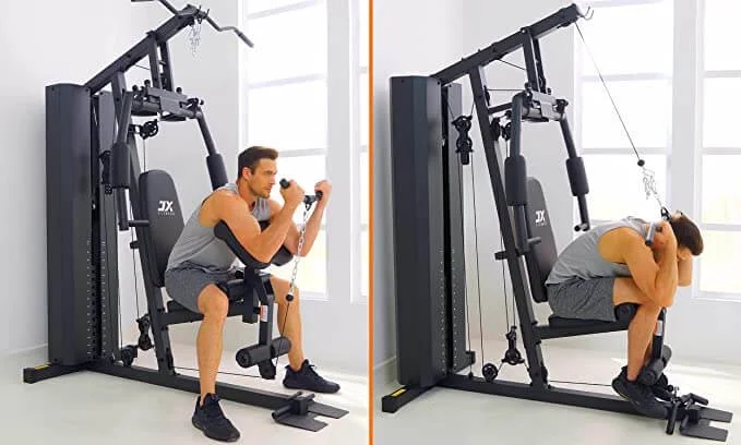 Tri Stack Exercise Machine Multi-Stack Gym: Compact Gym Equipment for Your House — Tension360