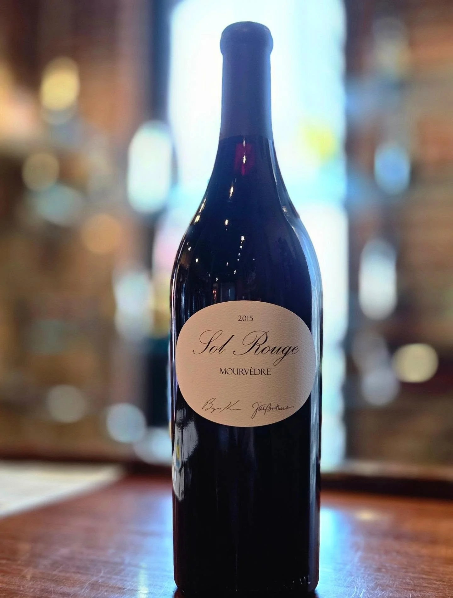 🍇Mourvedre 2015
📍 Sol Rouge Vineyard Lake County , CA

Gold Medal and 93 points
50 cases produced

Notes:  This wine models the classic Southern Rhone profile of deep dark and blue fruit on the palate, mineral and earthy flavors,spice and a smooth,