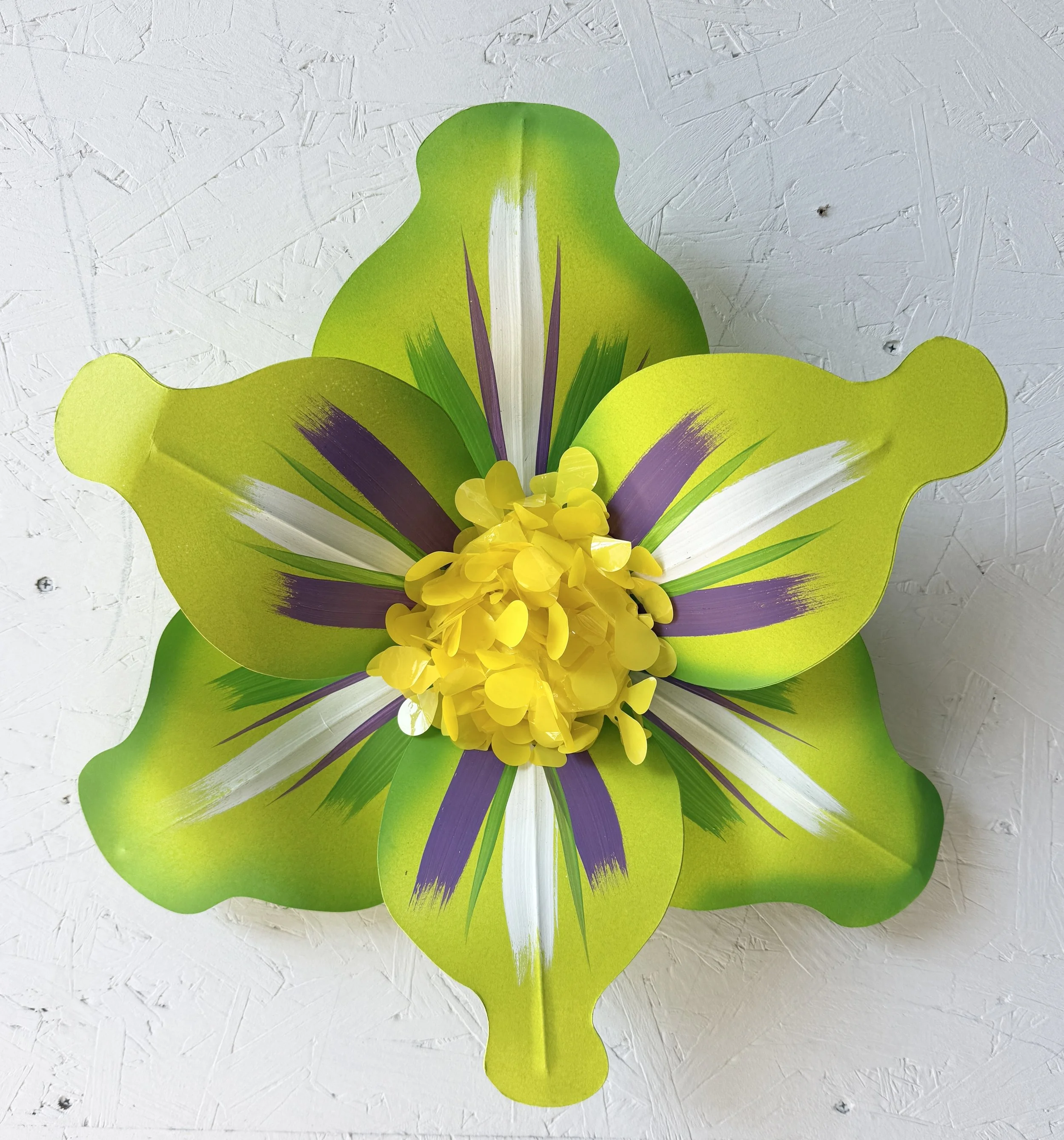 Small Mardi Gras Flower