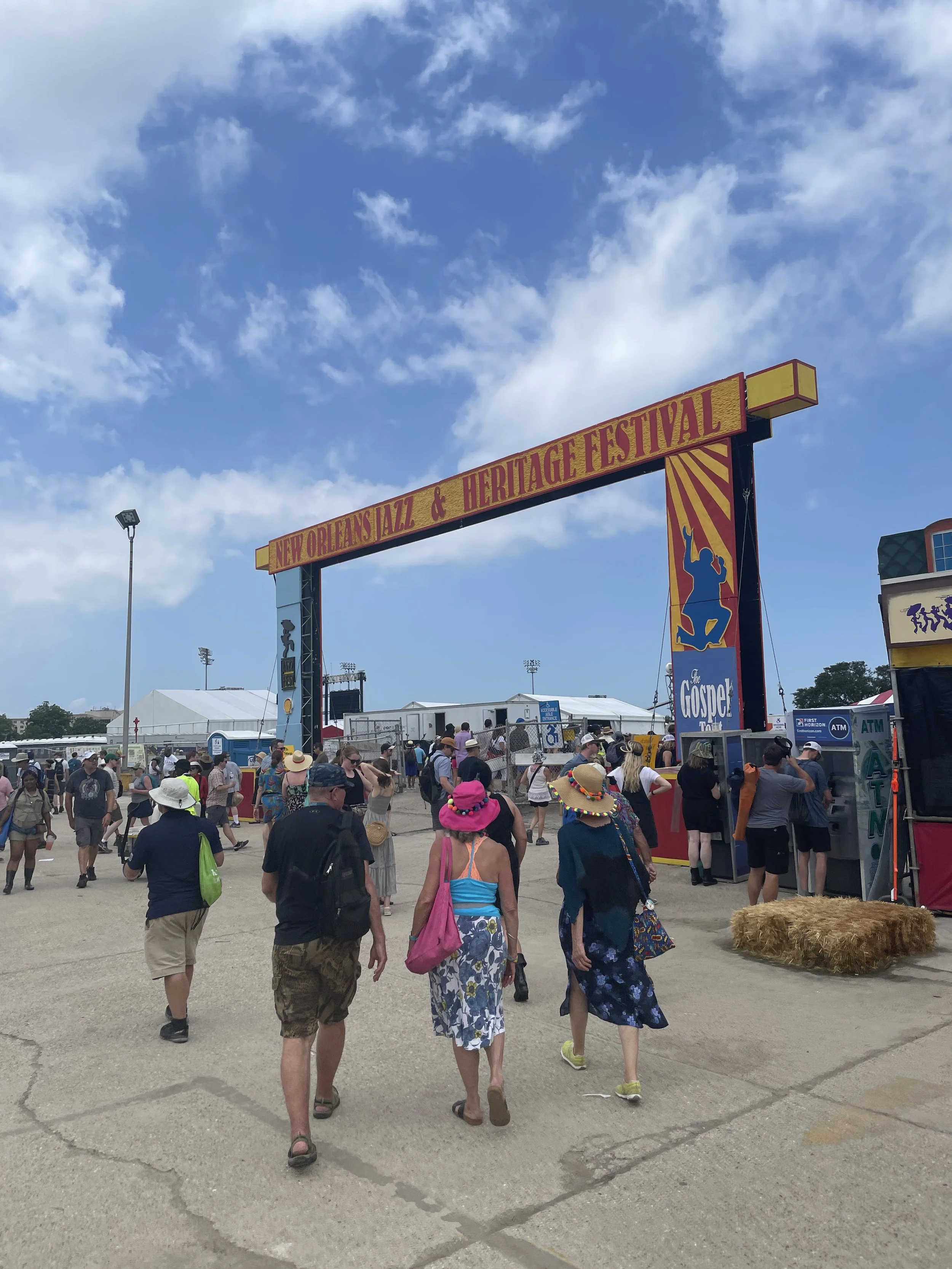 Jazz Fest Entrance Sculpted Signage