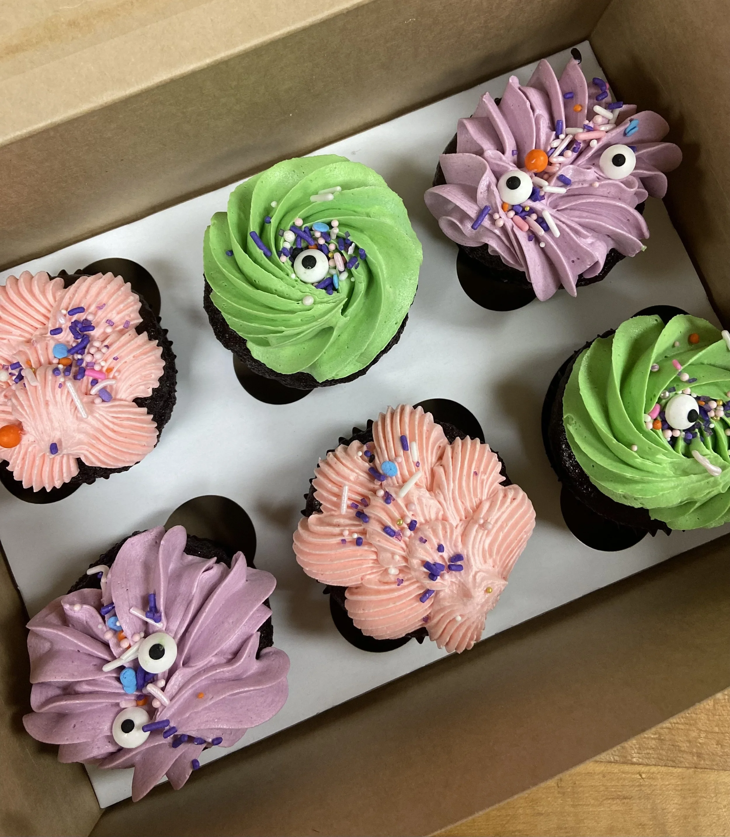 Monster Cupcakes