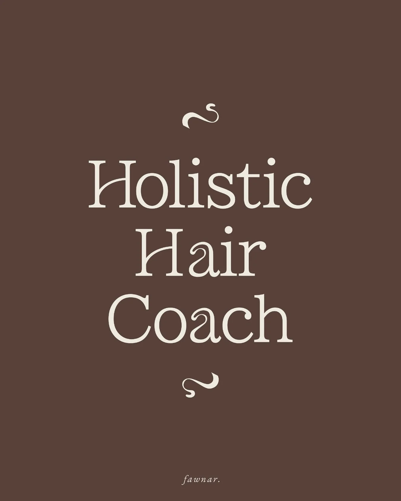 Beautiful, organic, caring &amp; experienced - the branding for @holistichaircoach by @itsblairlewis was designed for coaching of salon owners to create wellness-driven salon experiences.
Incorporating organic hair inspired flourishes, with a focus o