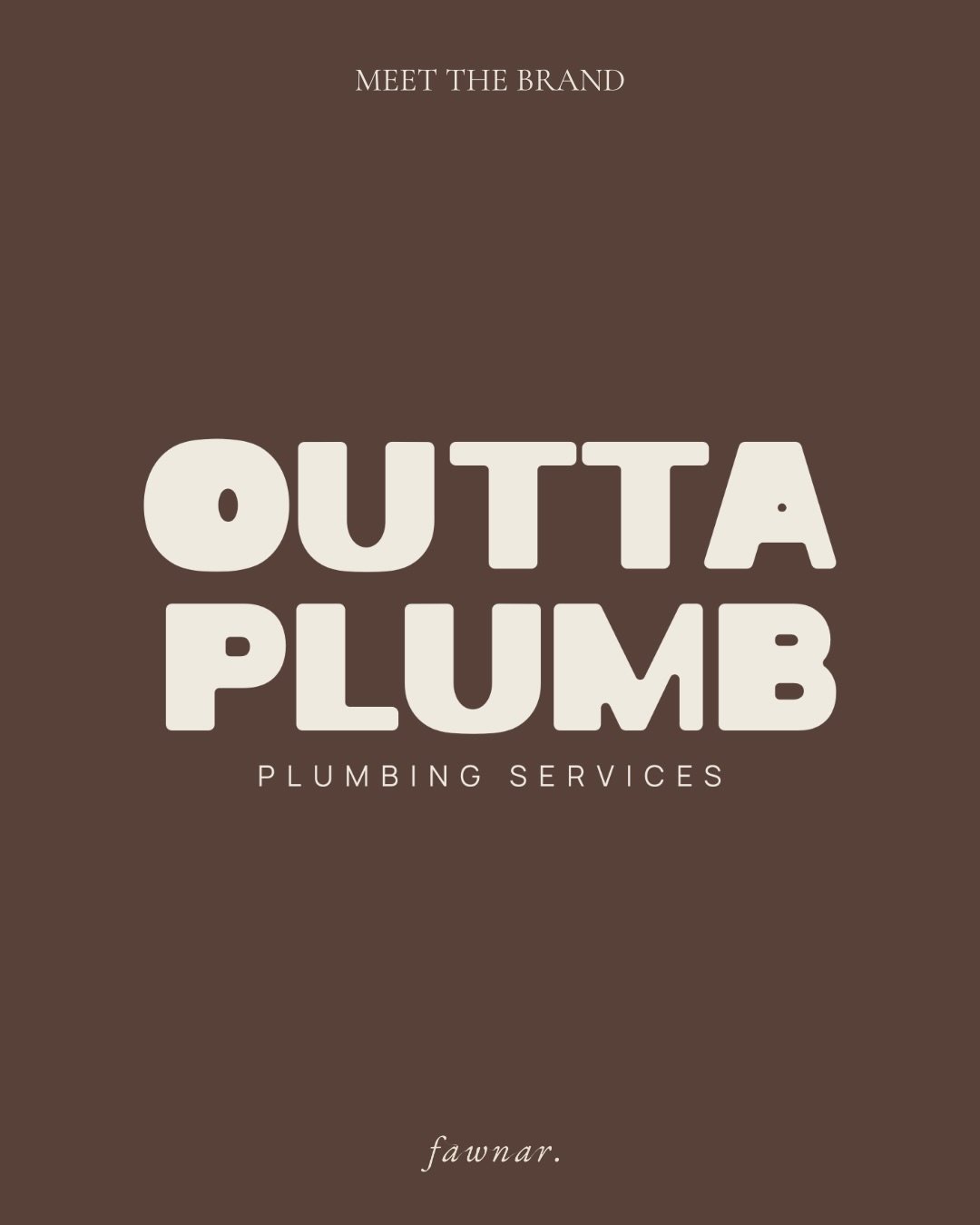 Meet Outta Plumb. Reliable, respectful and approachable. The branding needed to reflect honest workmanship, clear communication and genuine care for every client. Elevating a down to earth plumbing service into a confident, considered brand that buil