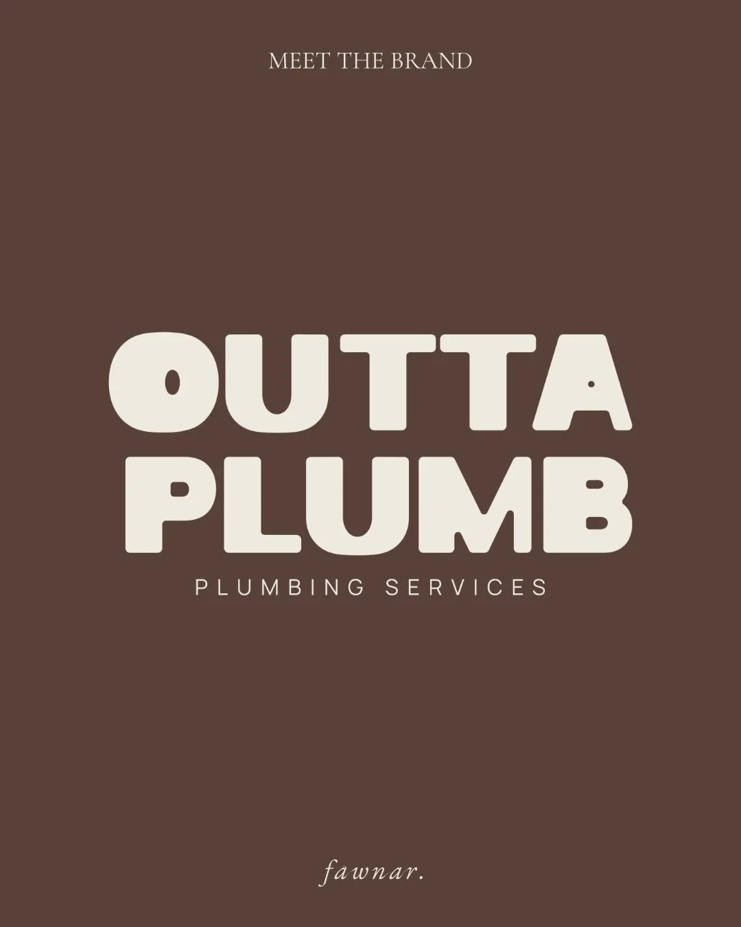 Meet Outta Plumb. Reliable, respectful and approachable. The branding needed to reflect honest workmanship, clear communication and genuine care for every client. Elevating a down to earth plumbing service into a confident, considered brand that buil