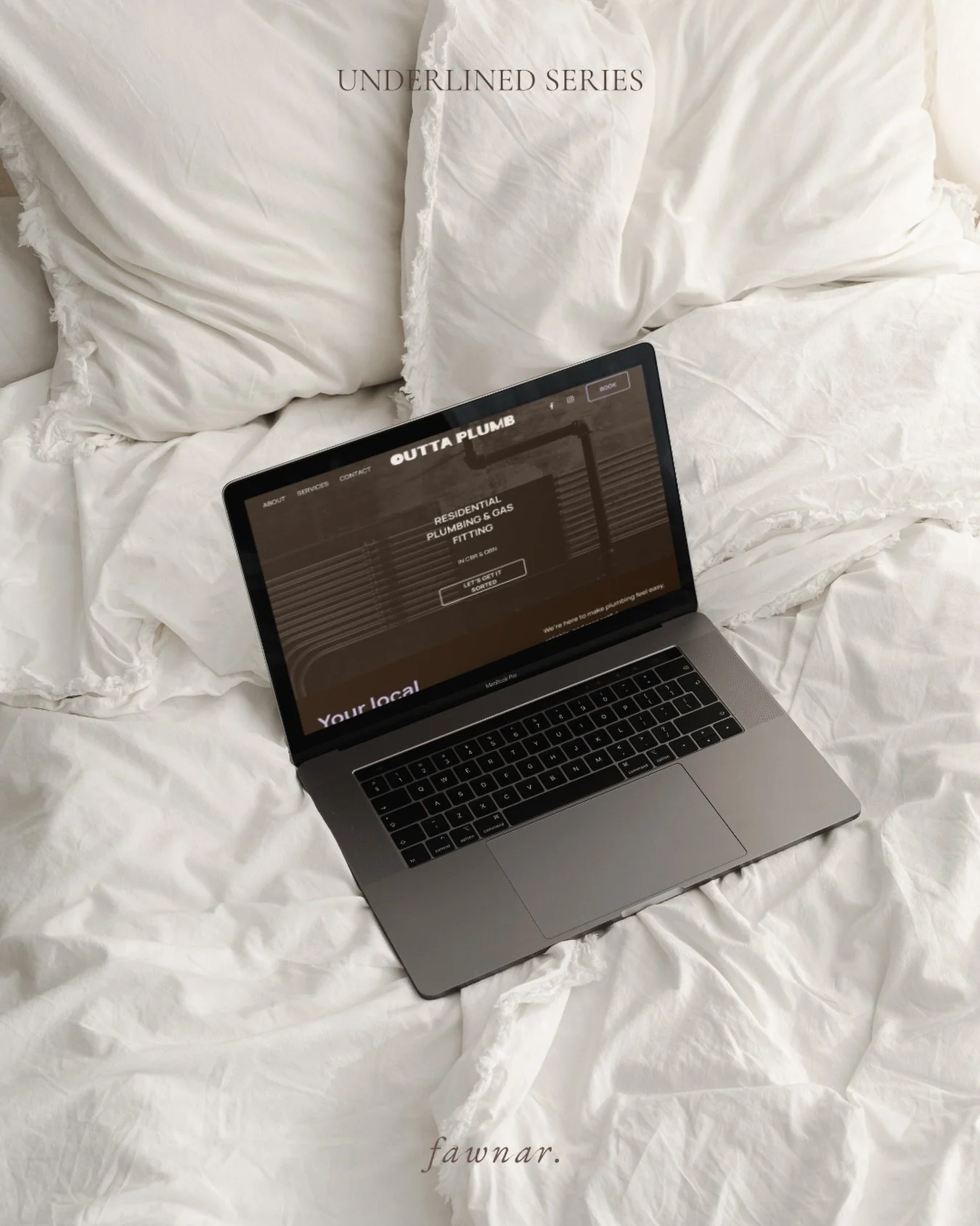 A website created to stand out in a grounded way. Trustworthy, informative, yet not reliant on typical plumbing indicators to work.

Built on Squarespace, where updates become easy, so the website updates don&rsquo;t become the work.

If you&rsquo;re