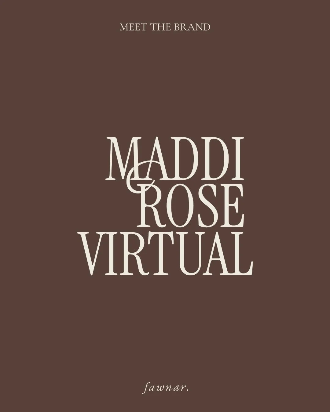 Meet Maddi Rose Virtual.
Designed to feel trusted, honest and empowering. 
Bringing luxe design to align with elevated service. 
Stepping forward with a visual identity that mirrors her elevated service, calm authority and seamless way of working. 
A