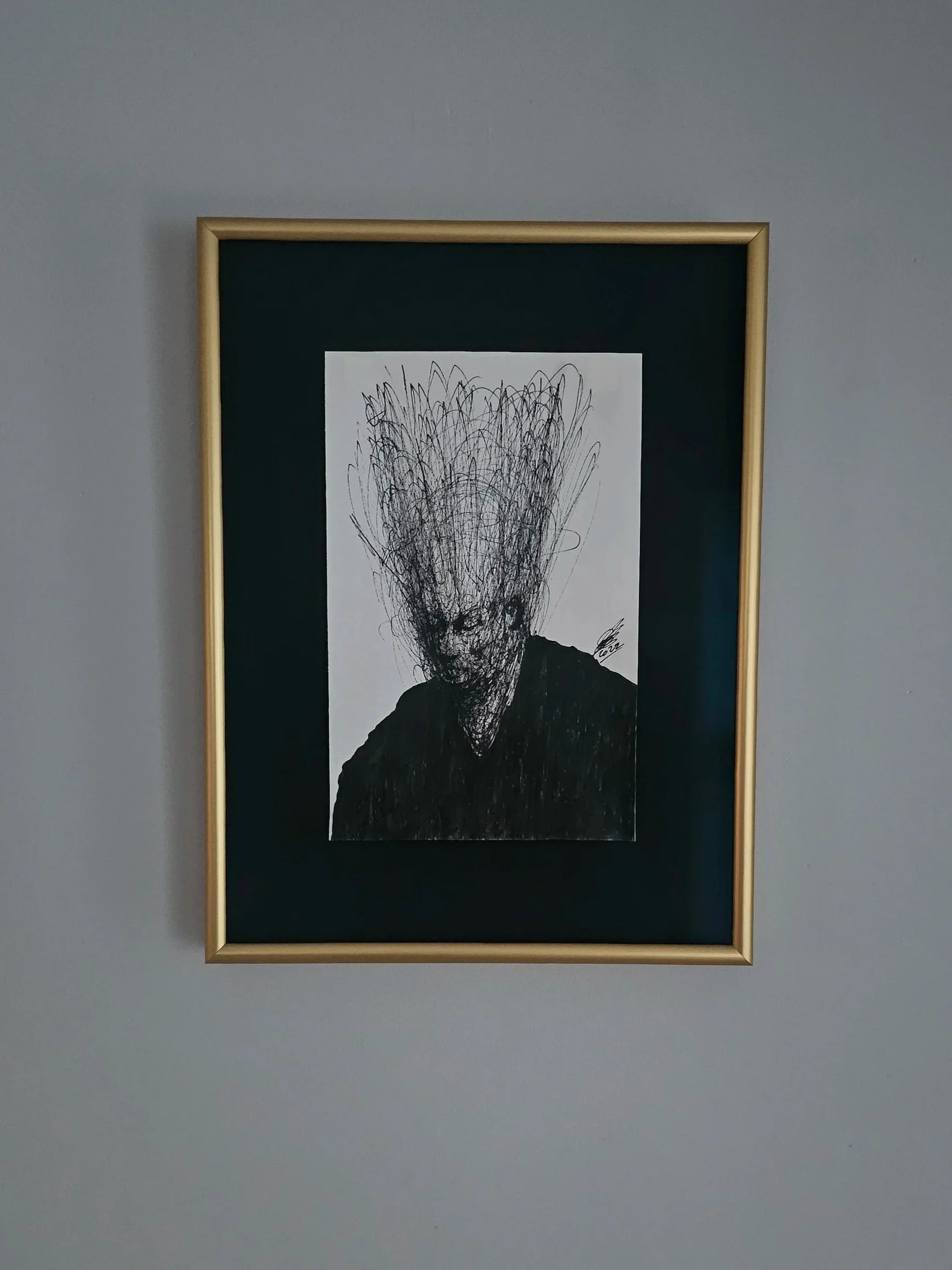 Ink on paper
(14 x 21.6 cm)
(5.5 x 8.5 in)