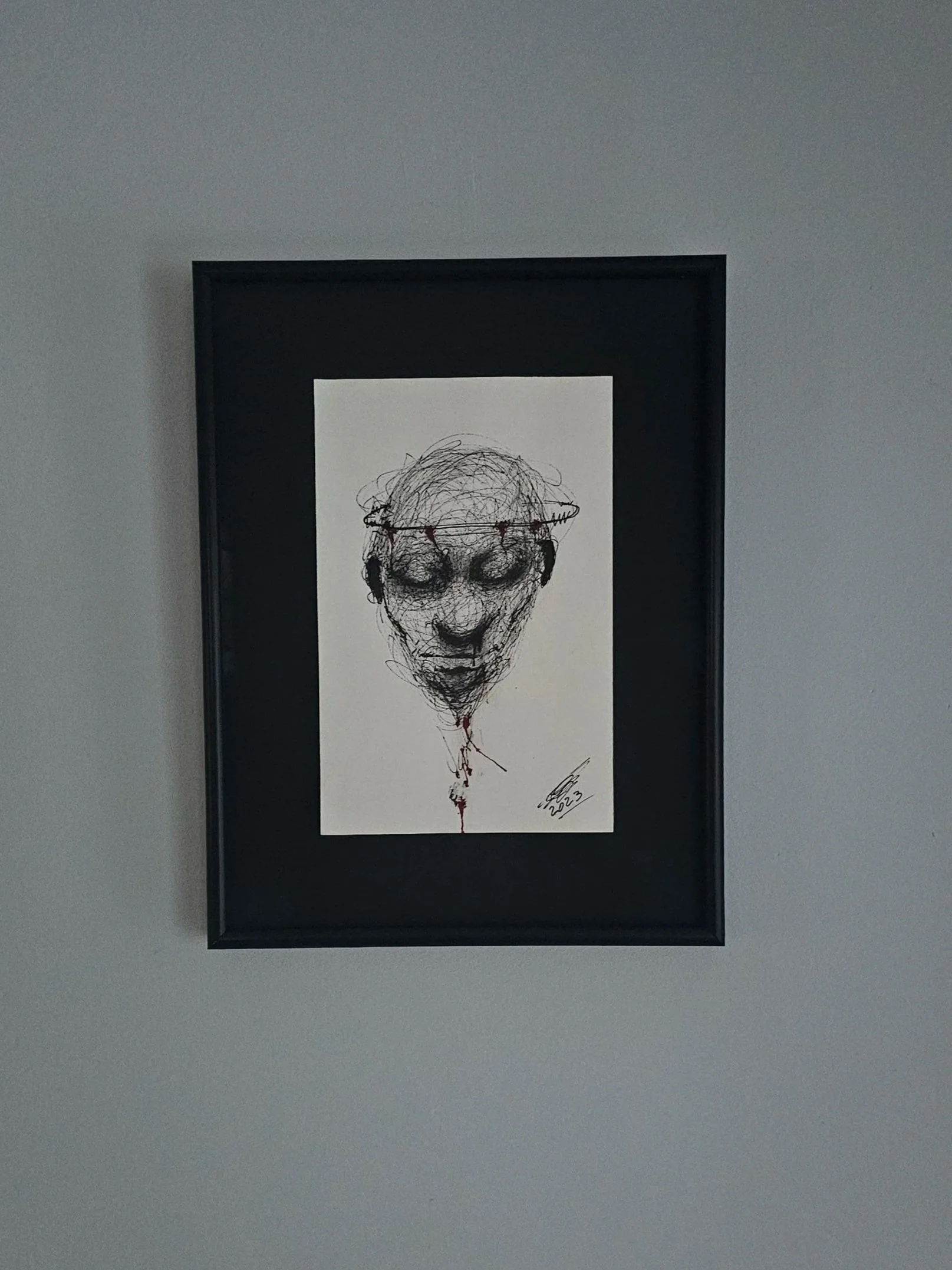 Ink on paper
(14 x 21.6 cm)
(5.5 x 8.5 in)