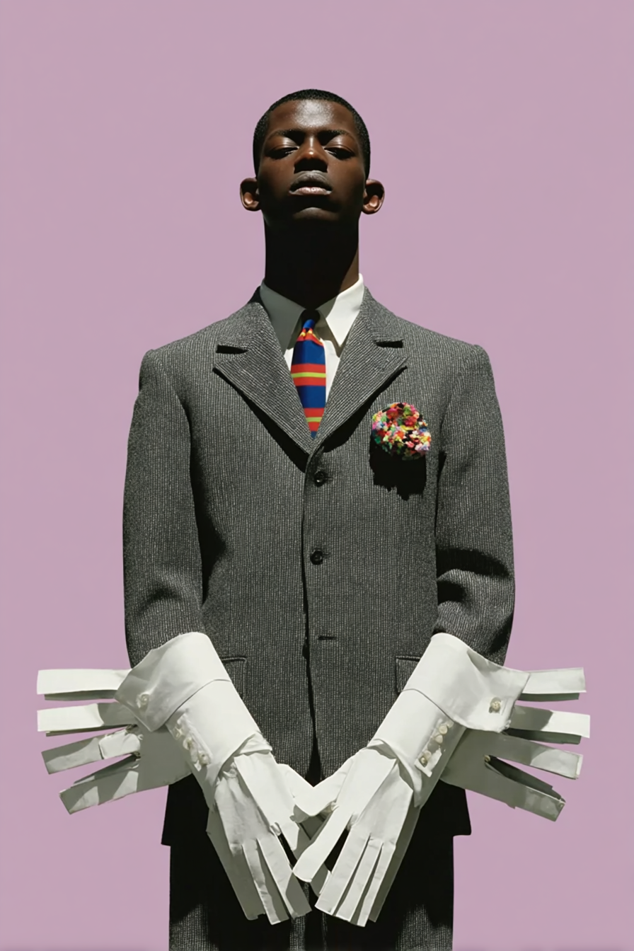 Baroque_elegance_african_bbModel.._monochrome_grey_suit_folds_c26a502f-6fcc-4b99-8140-788650106ae4_0.png