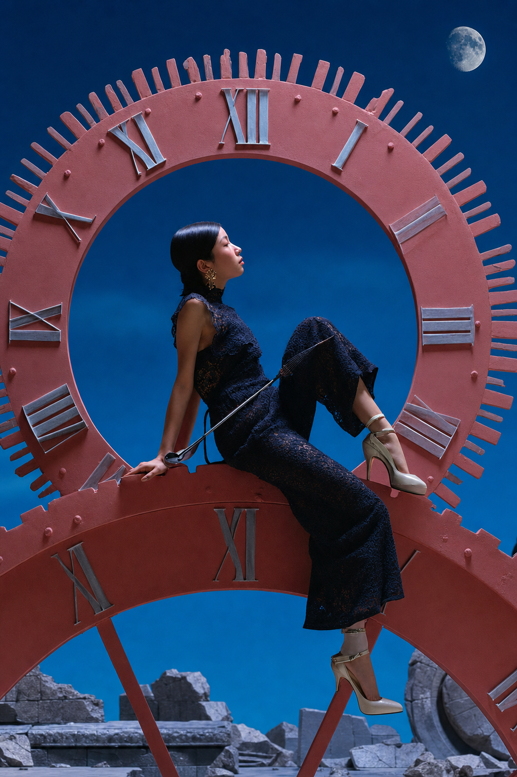 Model_perched_inside_a_broken_antique_clocktower_at_dusk_wear_acfbe5e6-e32d-4a2a-98e9-e11919578148_0.png