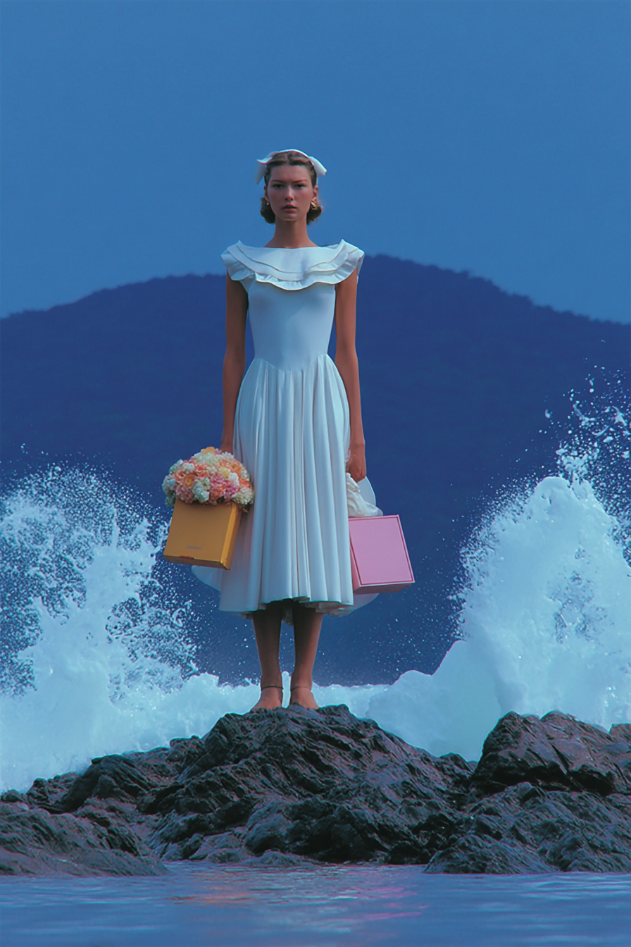 Model_stranded_on_a_rocky_shore_at_dawn_soaked_wedding_dress__5345dfb1-6709-4d87-b420-fa12c394bf2c_0.png