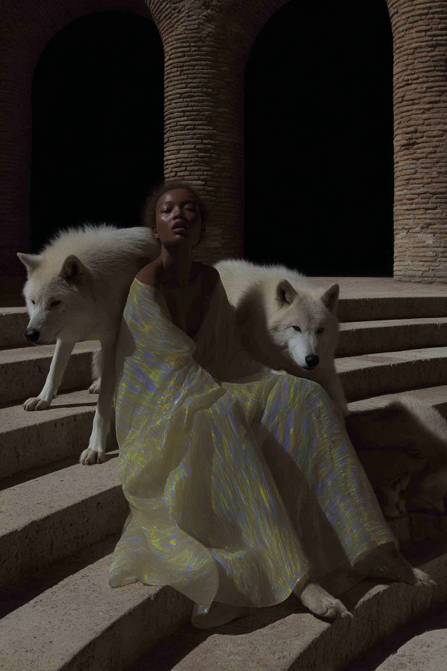 Fashion_African_female_model_seated_in_a_massive_stone_cathed_8300a2b7-6e04-45e4-8ad3-bf41c460007e_0.png