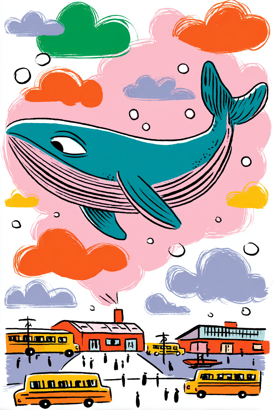 A_gigantic_peaceful_blue_whale_swimming_through_the_sky_above_ae615335-784f-421c-bf38-02f12e9867a3_1.png