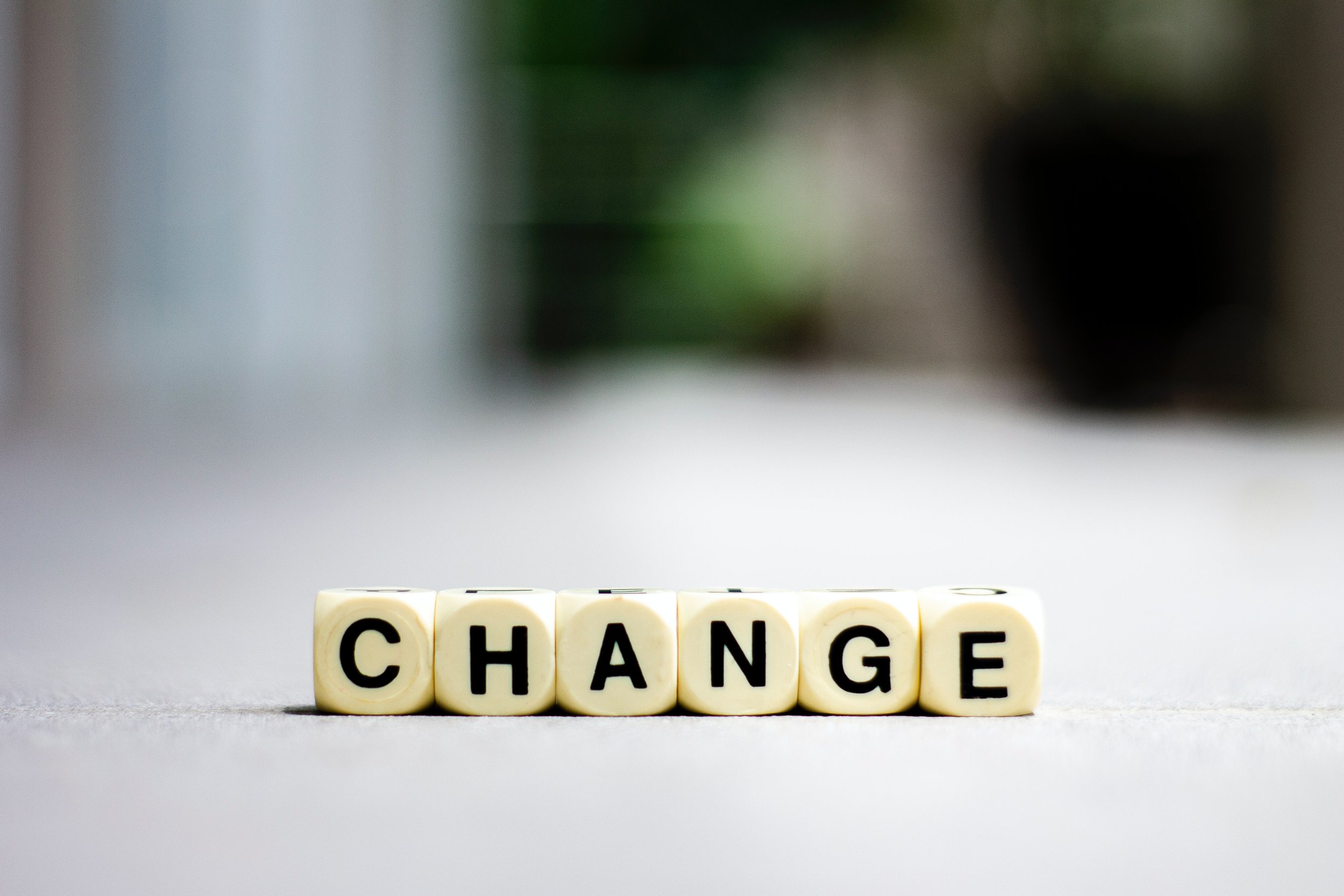 If you change nothing, nothing changes - Joyce Brothers