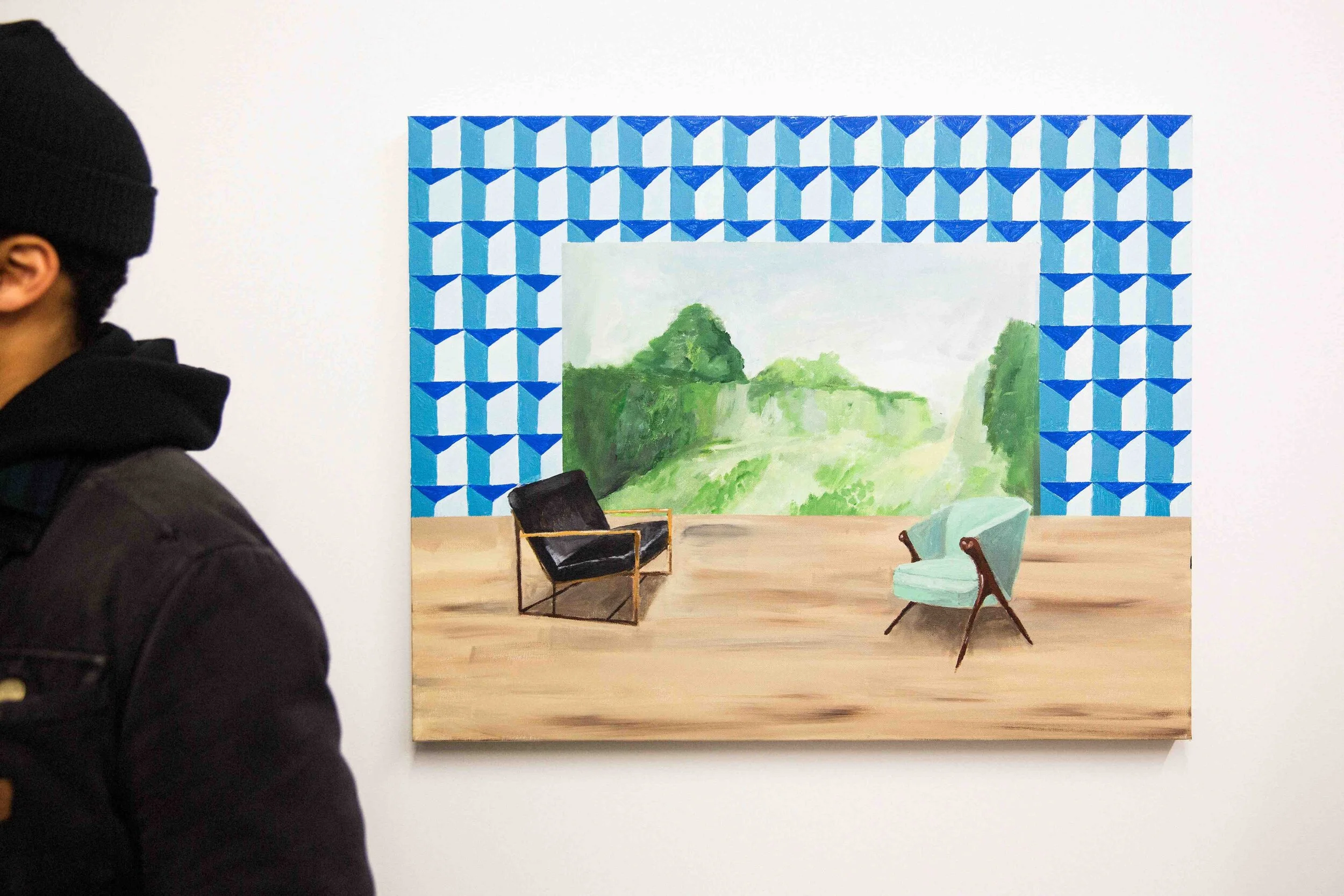   'DREAM HOUSE' OPENING (feat. work by Polly Shindler)  Photo: Kevin W. Condon, 2019 