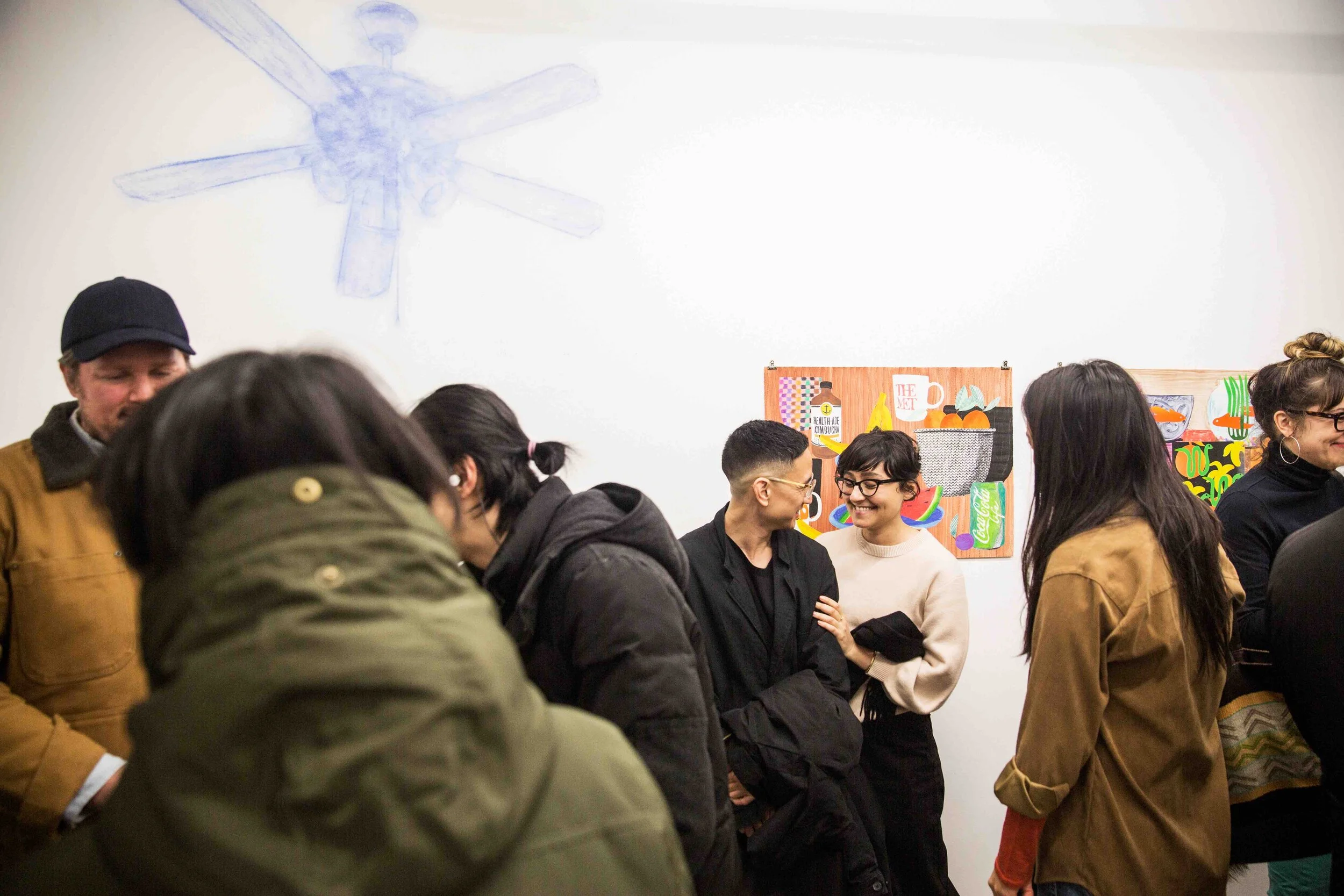   'DREAM HOUSE' OPENING (feat. work by Zac Thompson, Karen Lederer)  Photo: Kevin W. Condon, 2019 