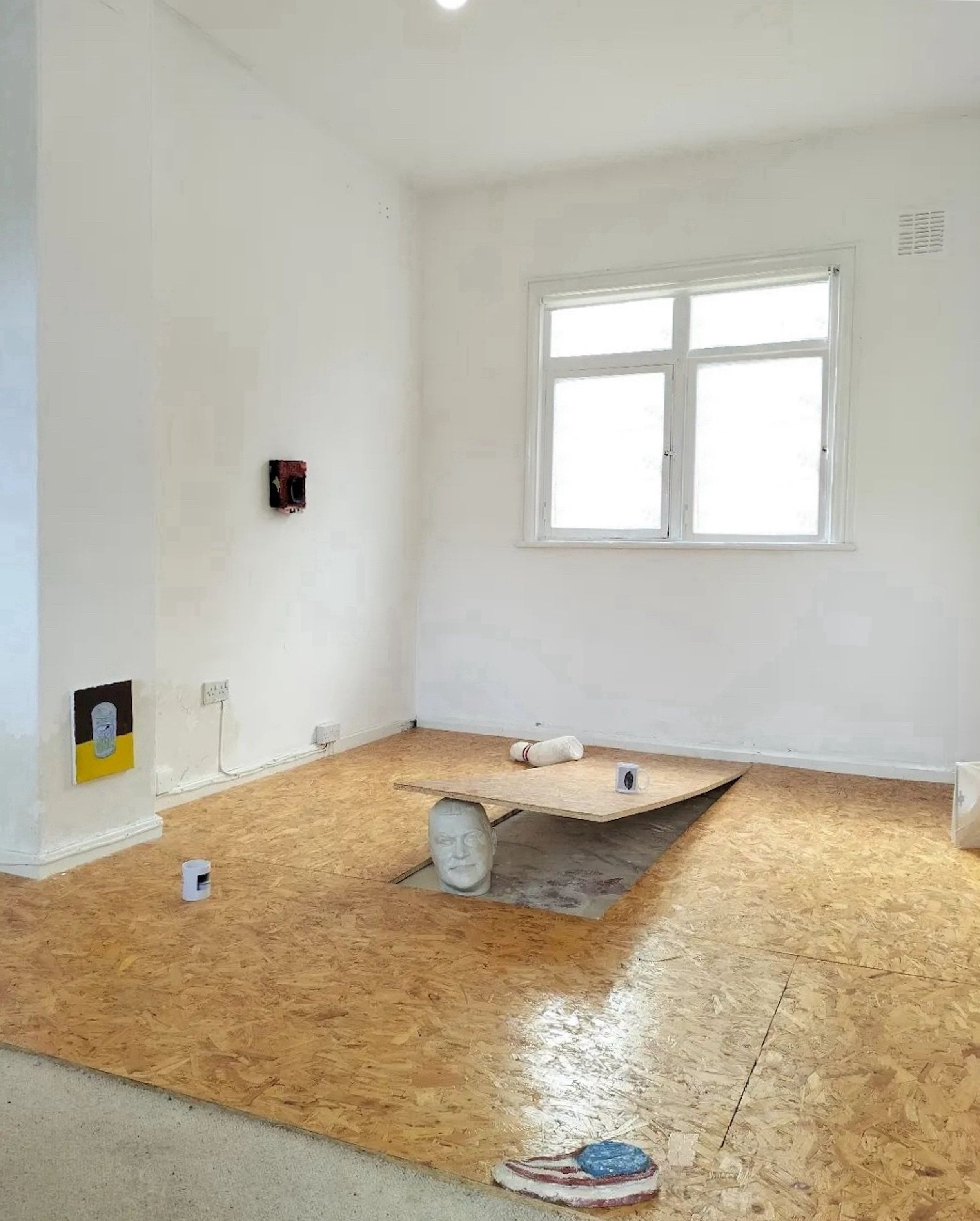 Hello Russell, 2022 When Stephen Sheehan, the curator and director of Existential House, invited the artists Cos Ahmet & Gary Finnegan to show their work in ‘We Are All Going To Die’, he also asked them ‘not to show their work’. In response,