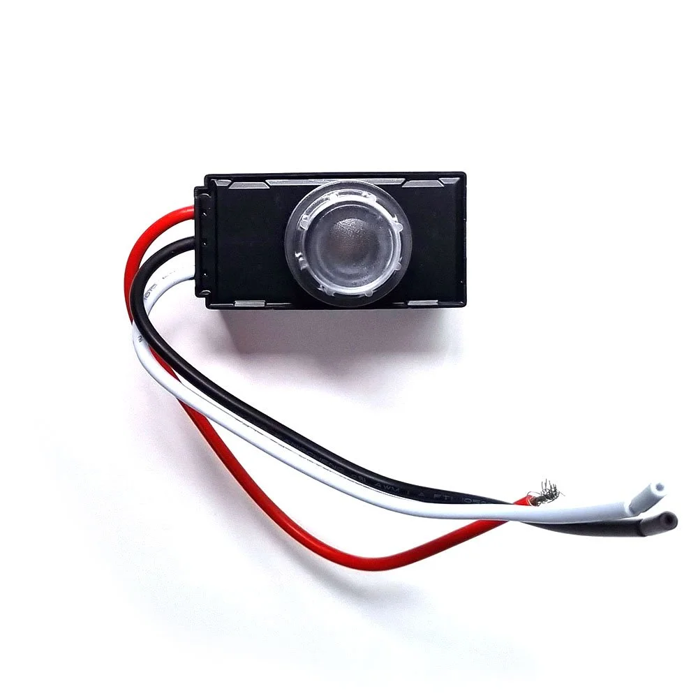 Dusk-til-dawn sensor to automate LED House Number Light ON/OFF