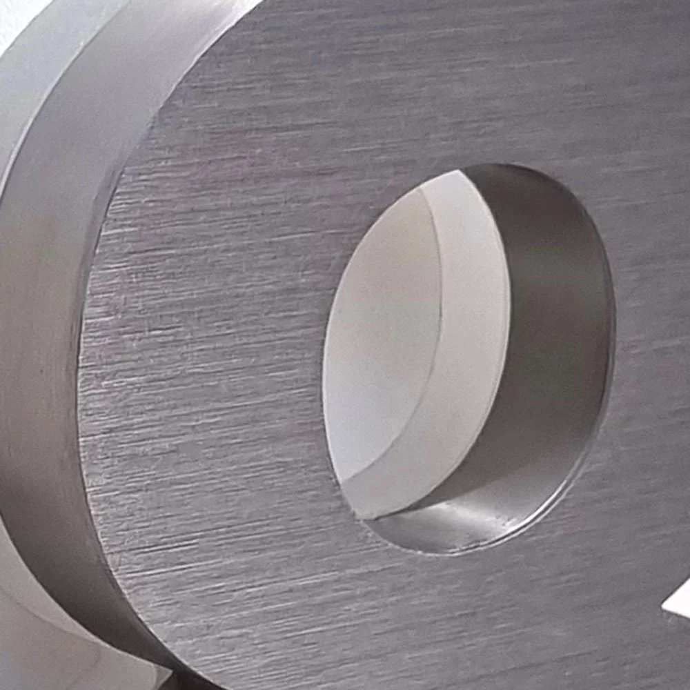 Brushed silver metal LED Illuminated House Number