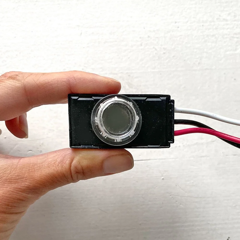 Dusk-til-dawn Twilight sensor to automate LED House Number Light ON/OFF