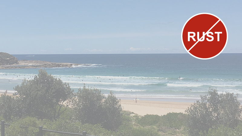 Rust-proof LED House Numbers made for coastal living