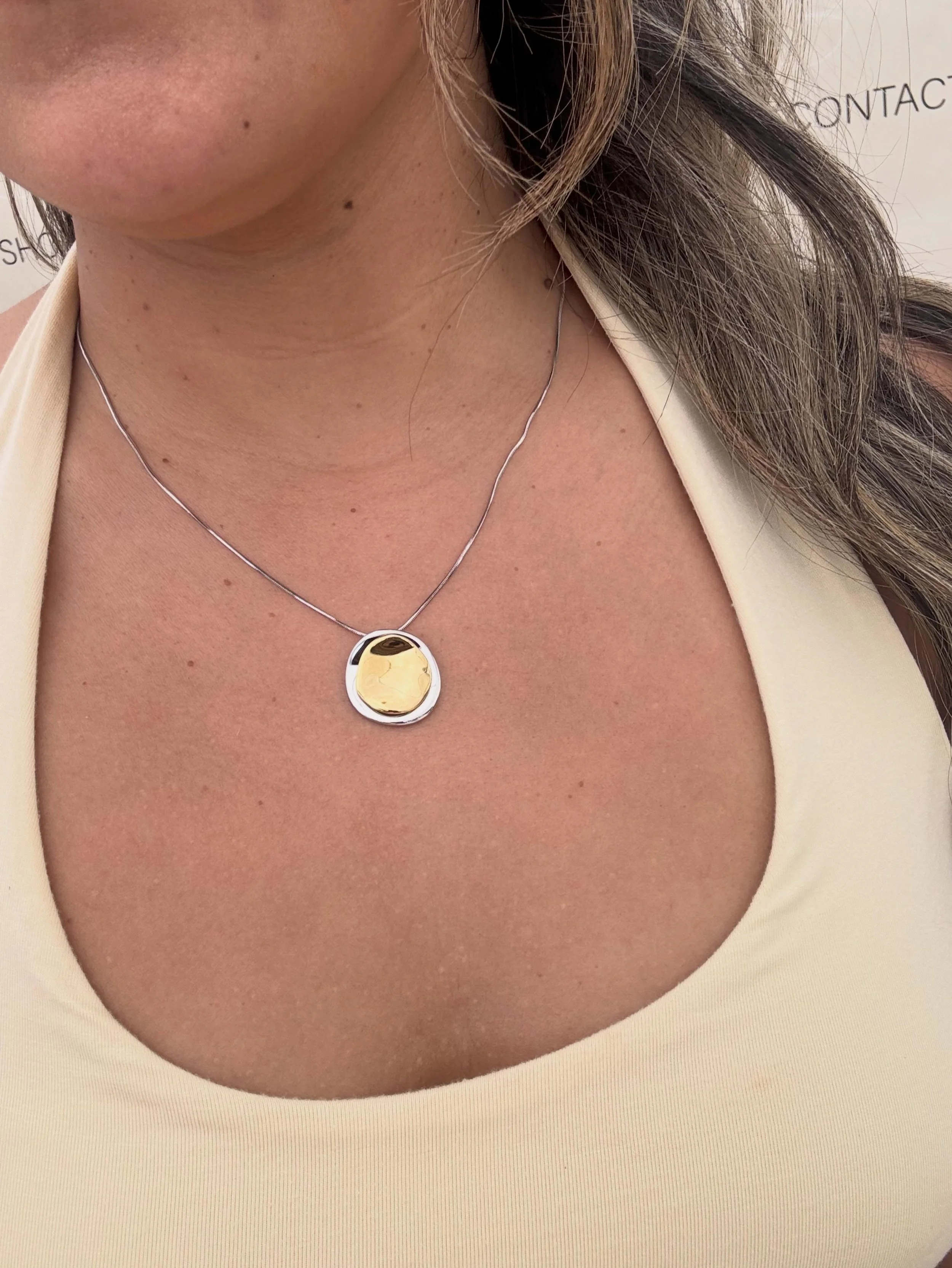 Snag our element necklace 💛🤍
Available under New Arrivals!