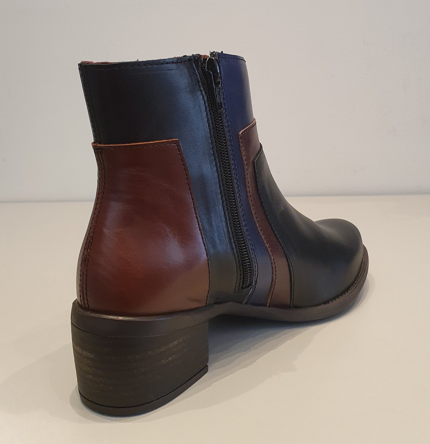 Alce Shoes 7403 noir bleu et marron — Mariejess