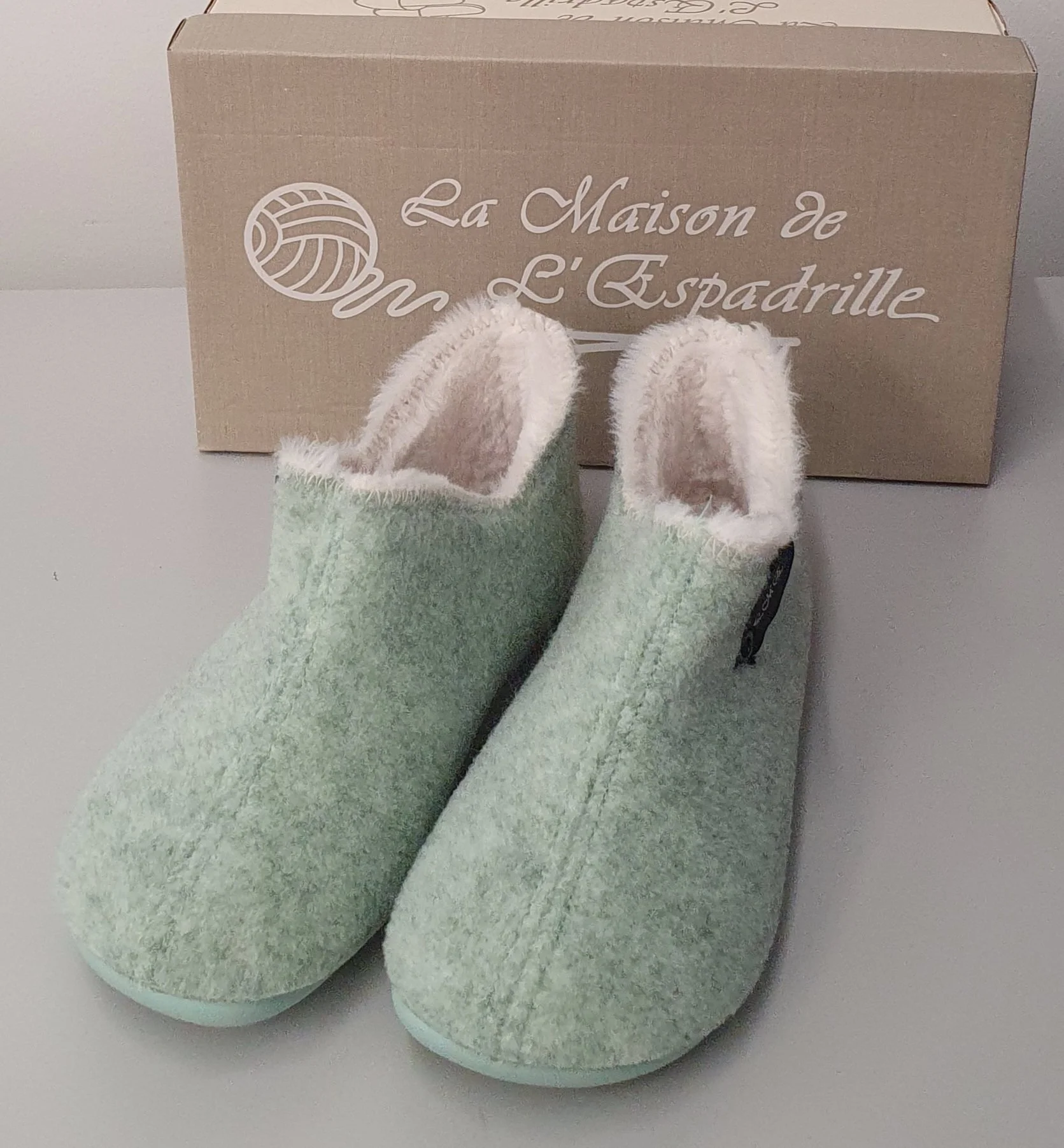 Maison de l'espadrille bottillon alpin vert