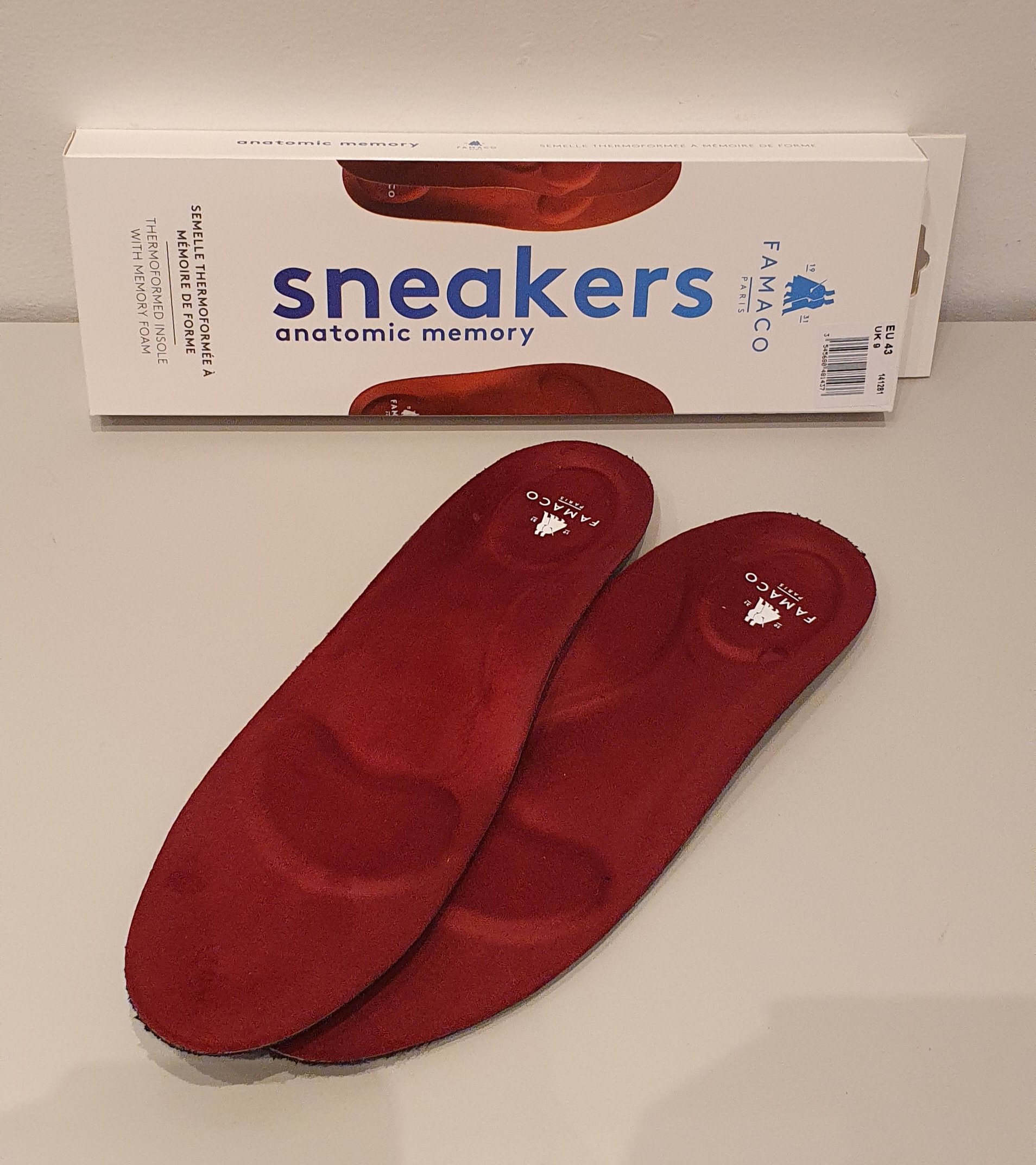 Famaco semelle anatomic memory