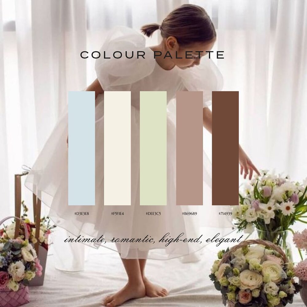 Colour palette prettiness! This palette sets the mood for a soft, intimate and chic tone of an upcoming brand. I can't wait to share the rest! 😍

#atfirstbink #branddesign #designisinthedetails #moodboardaesthetic #colourpalettes #brandingagency