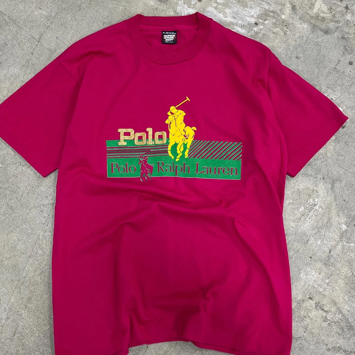 💚 Vintage 80s Polo Ralph Lauren bootleg
.
$20 + ship
DM to purchase
All proceeds go to @dcabortionfund -  they help provide abortion access to those in need.
.
L/XL
Pit-to-Pit = 22
Length = 29
.
___________________________
#ralphlauren #polo #hungry