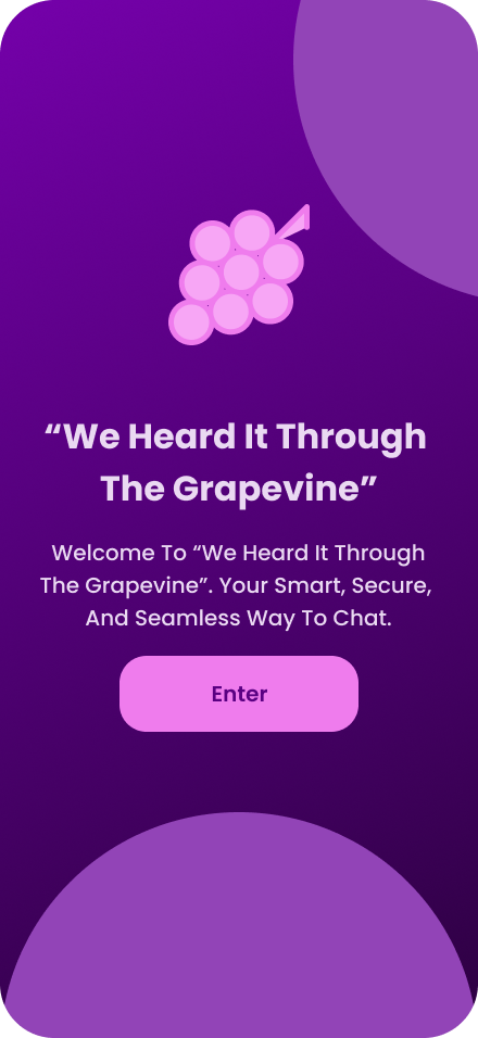 Heard It Through The Grapevine Communication App