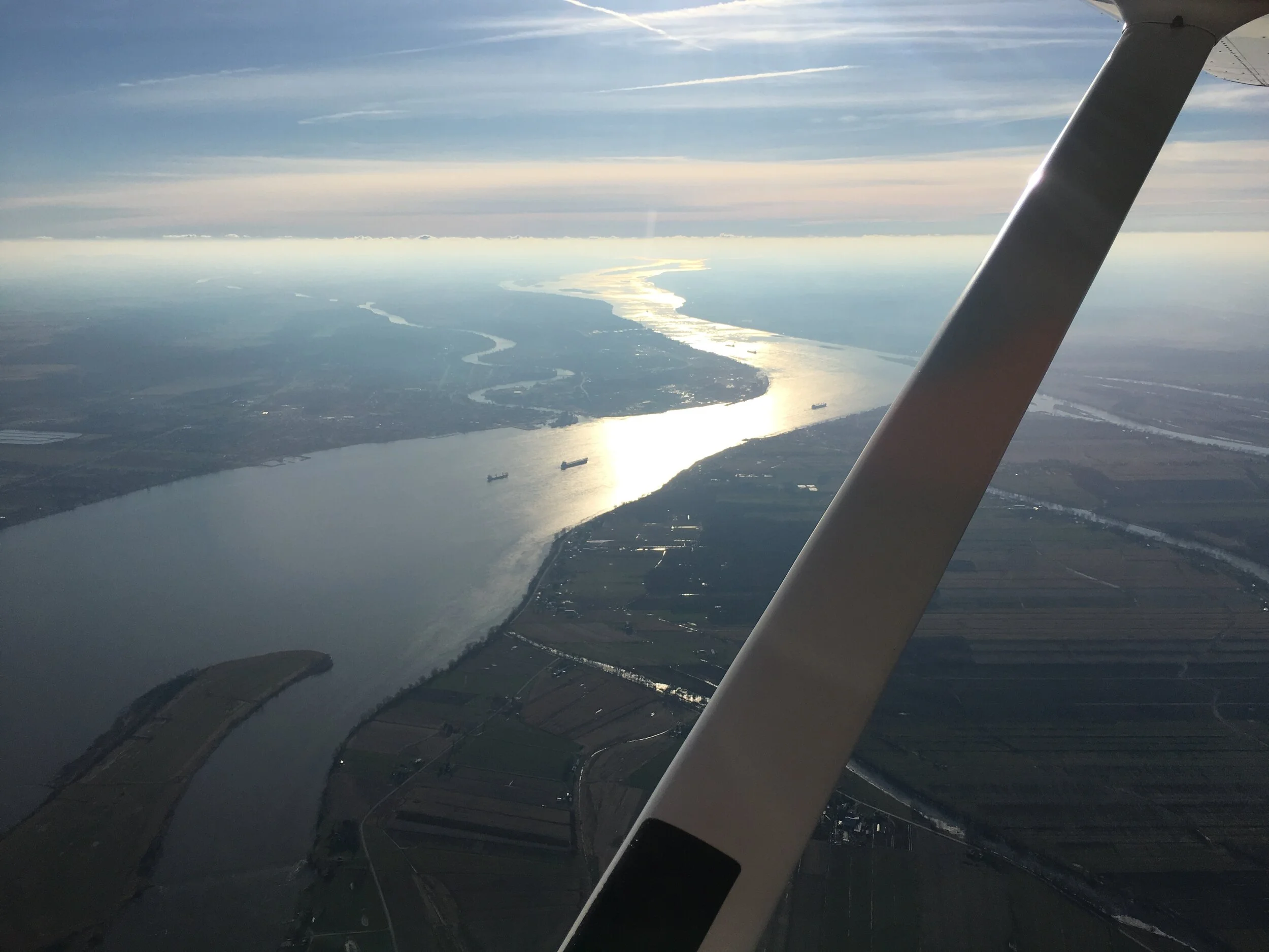 Sorel et le fleuve St-Laurent