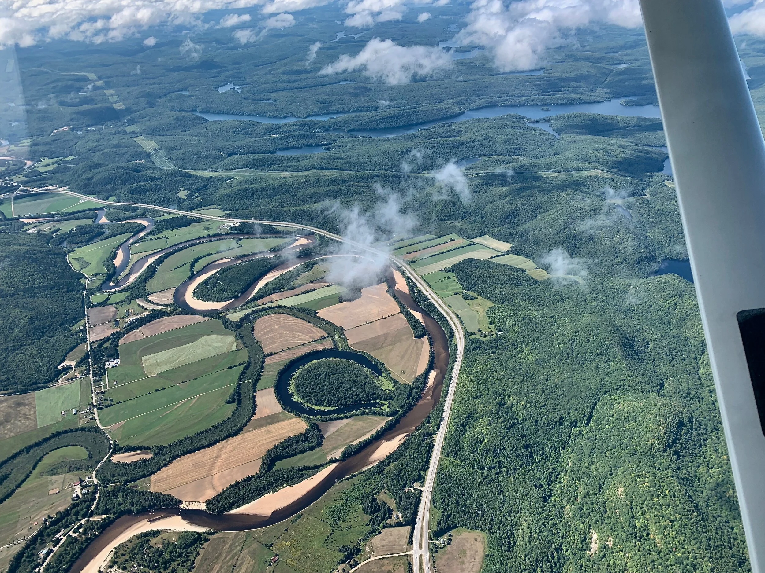 Rivière Rouge dans les Laurentides