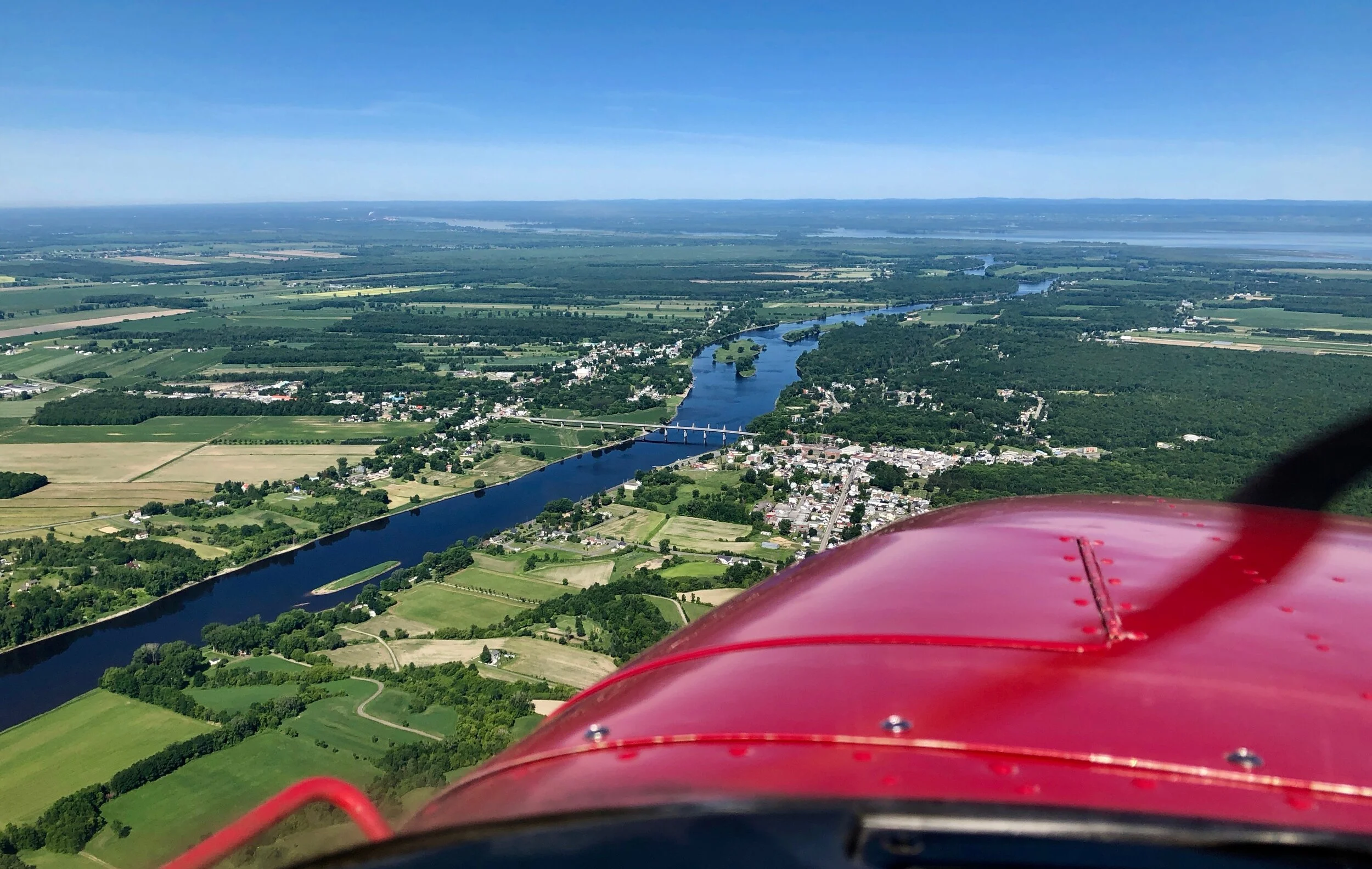 Rivière St-François : près de Pierreville