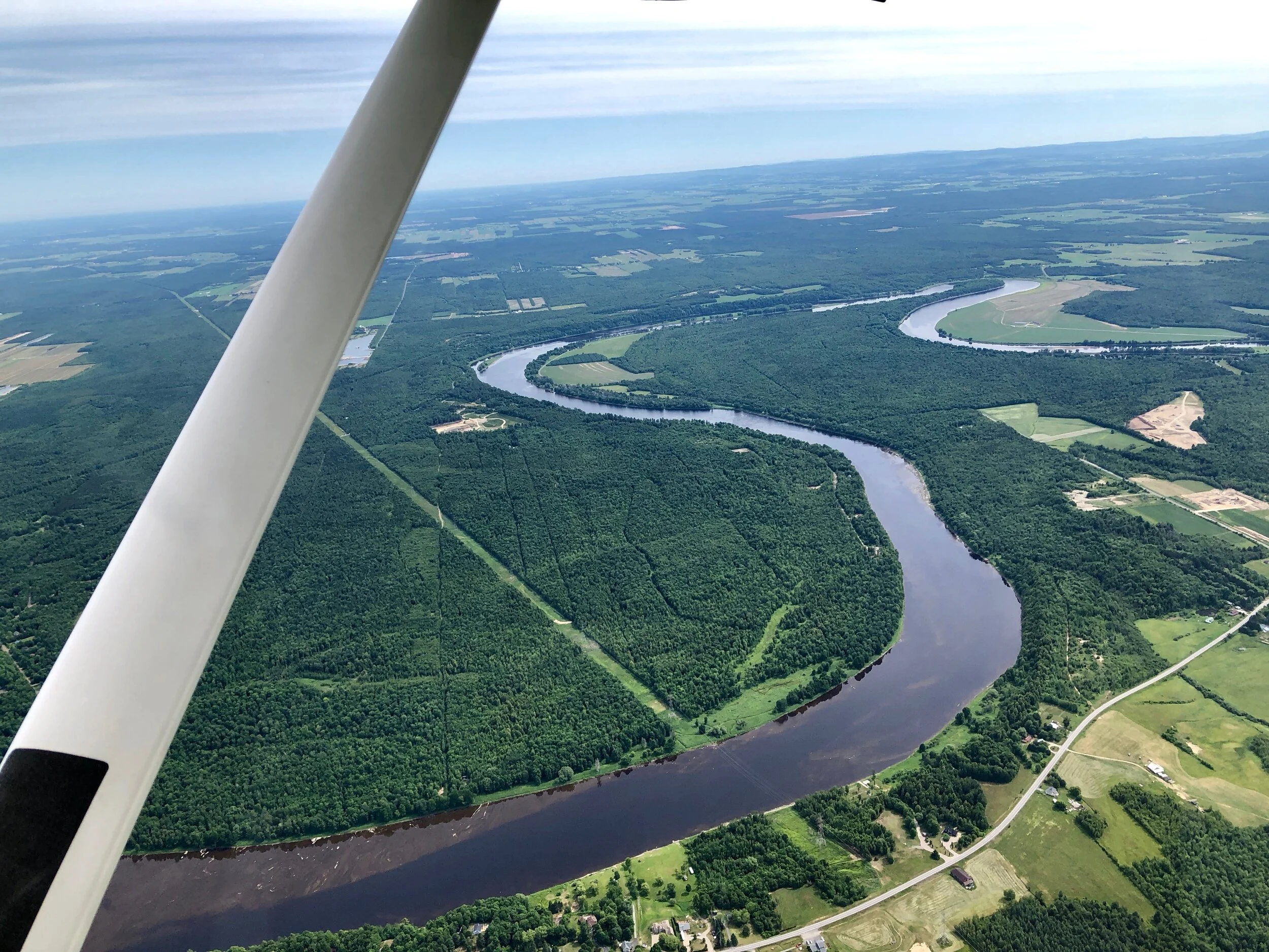 Le Bec-de-Canard : Rivière St-Francois