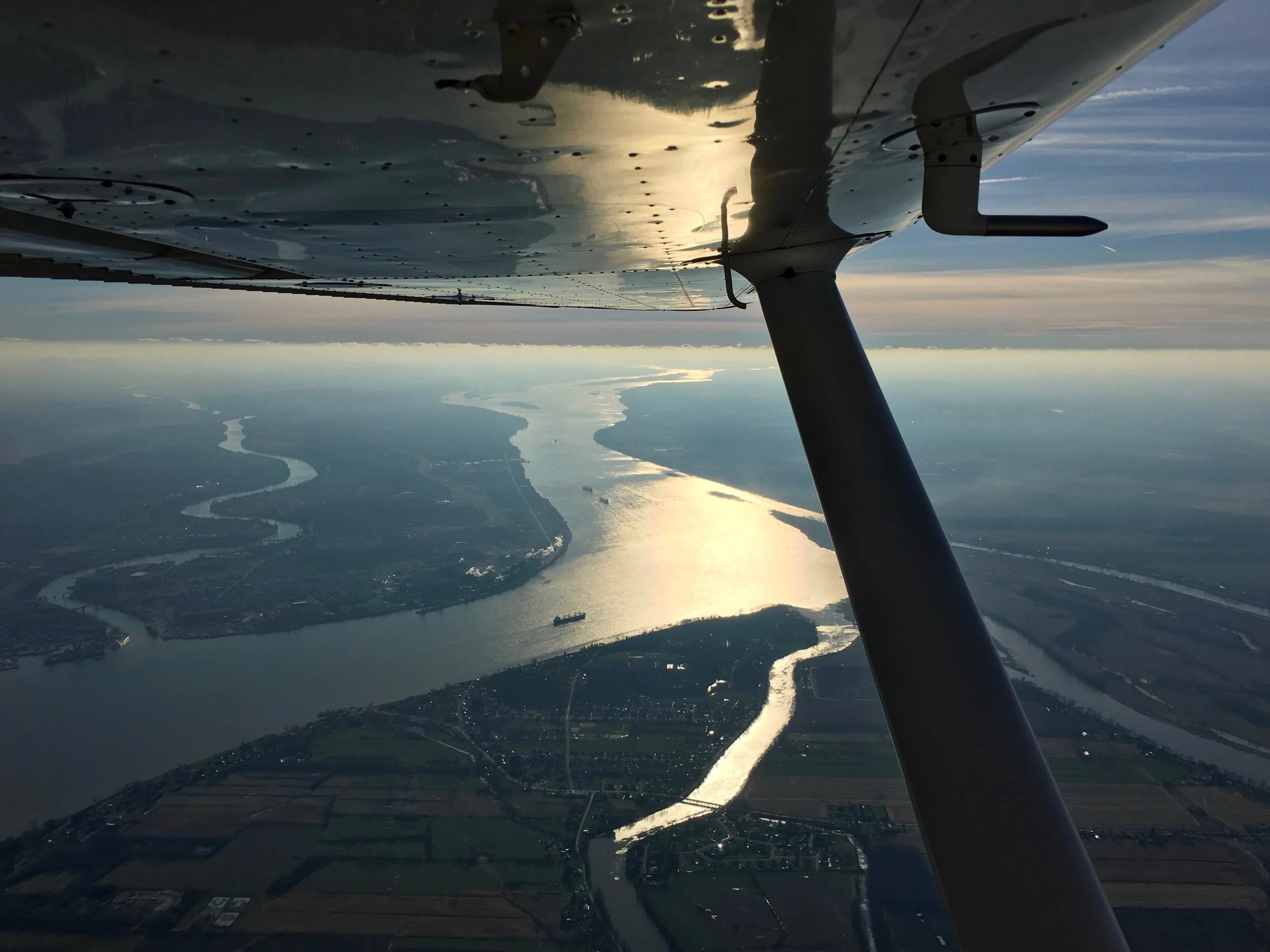 Sorel : Fleuve St-Laurent et rivière Richelieu