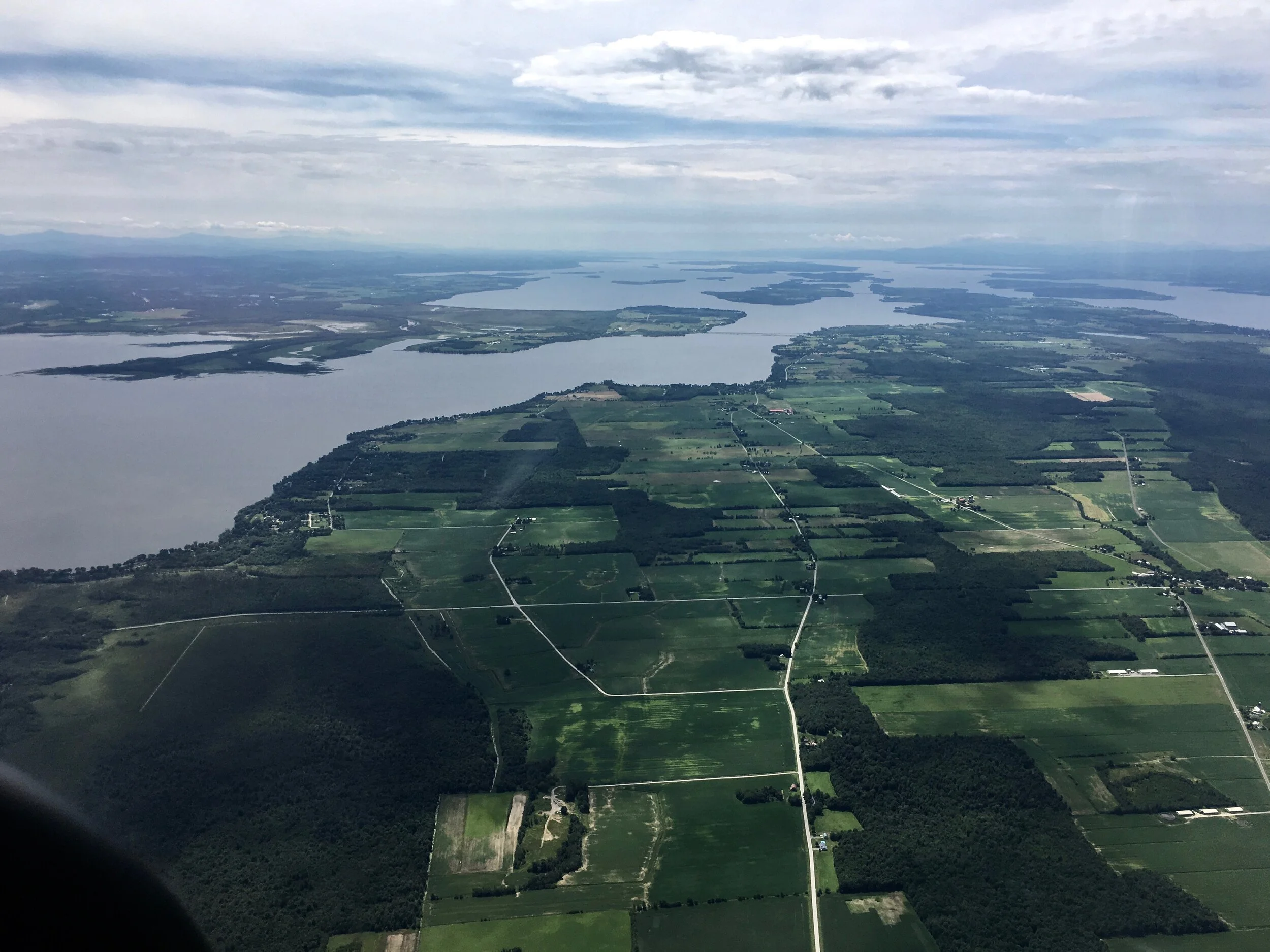 Baie Missisquoi et Lac Champlain