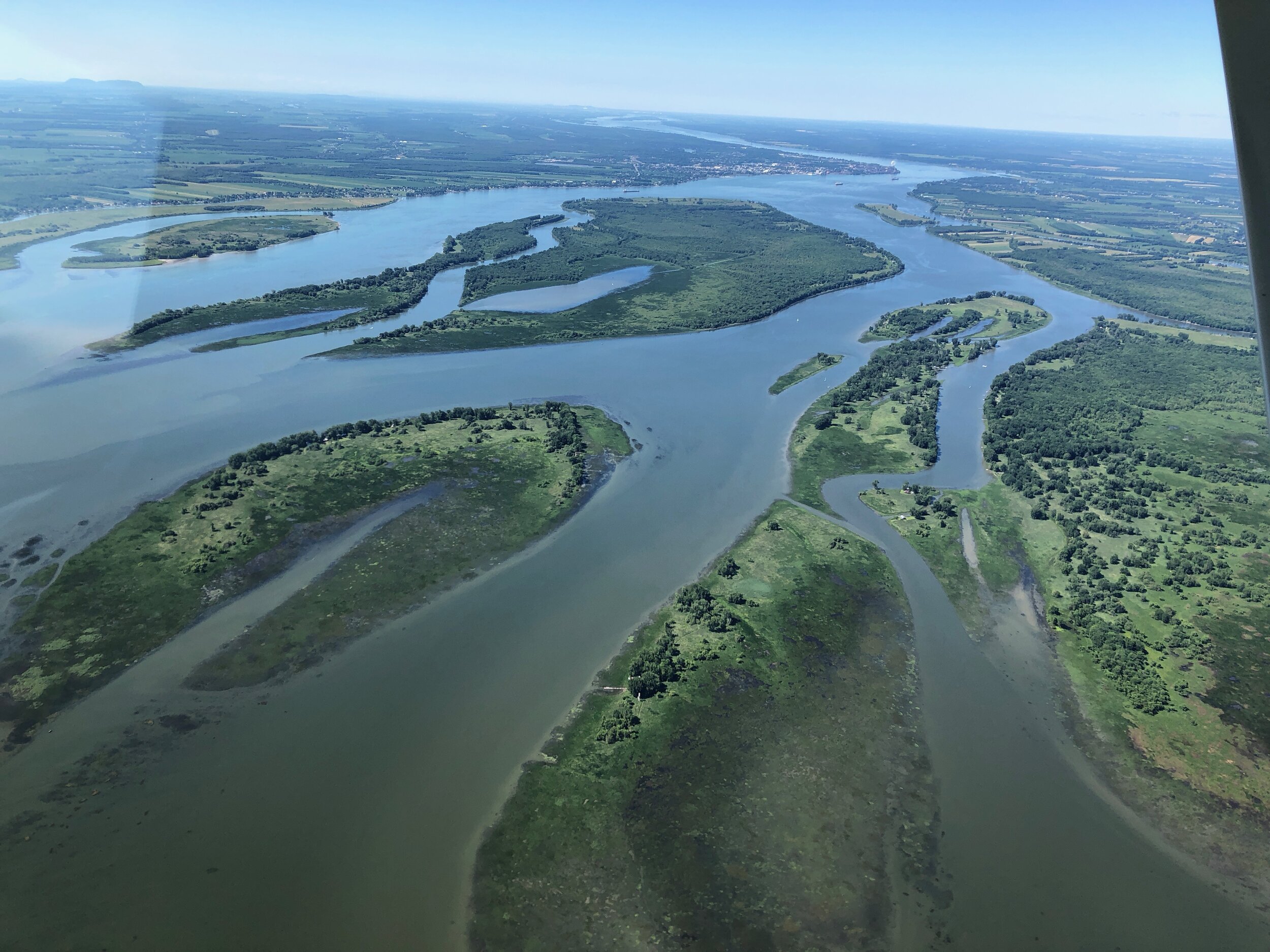 Îles de Sorel : Fleuve St-Laurent