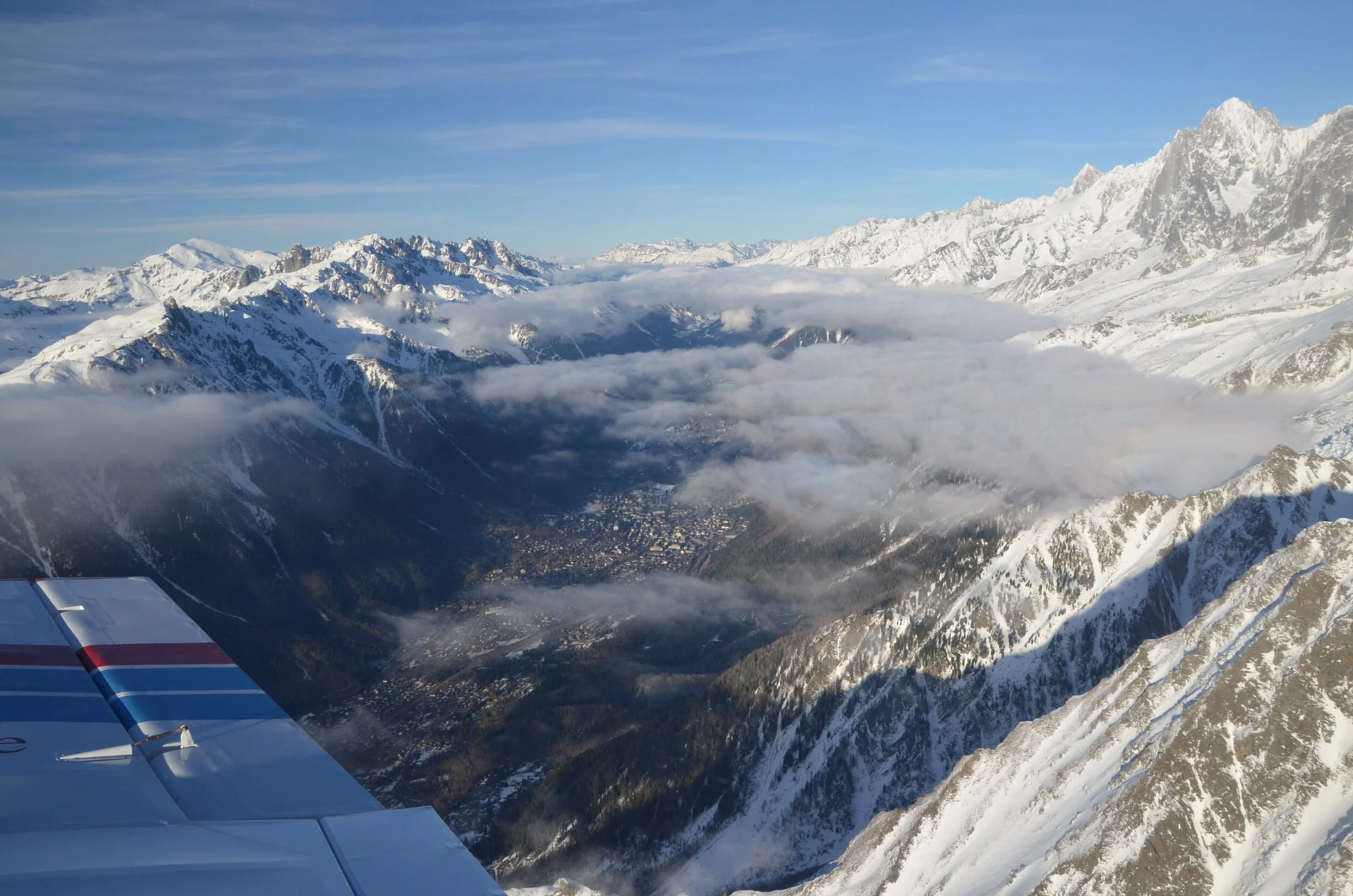 Survol de Chamonix
