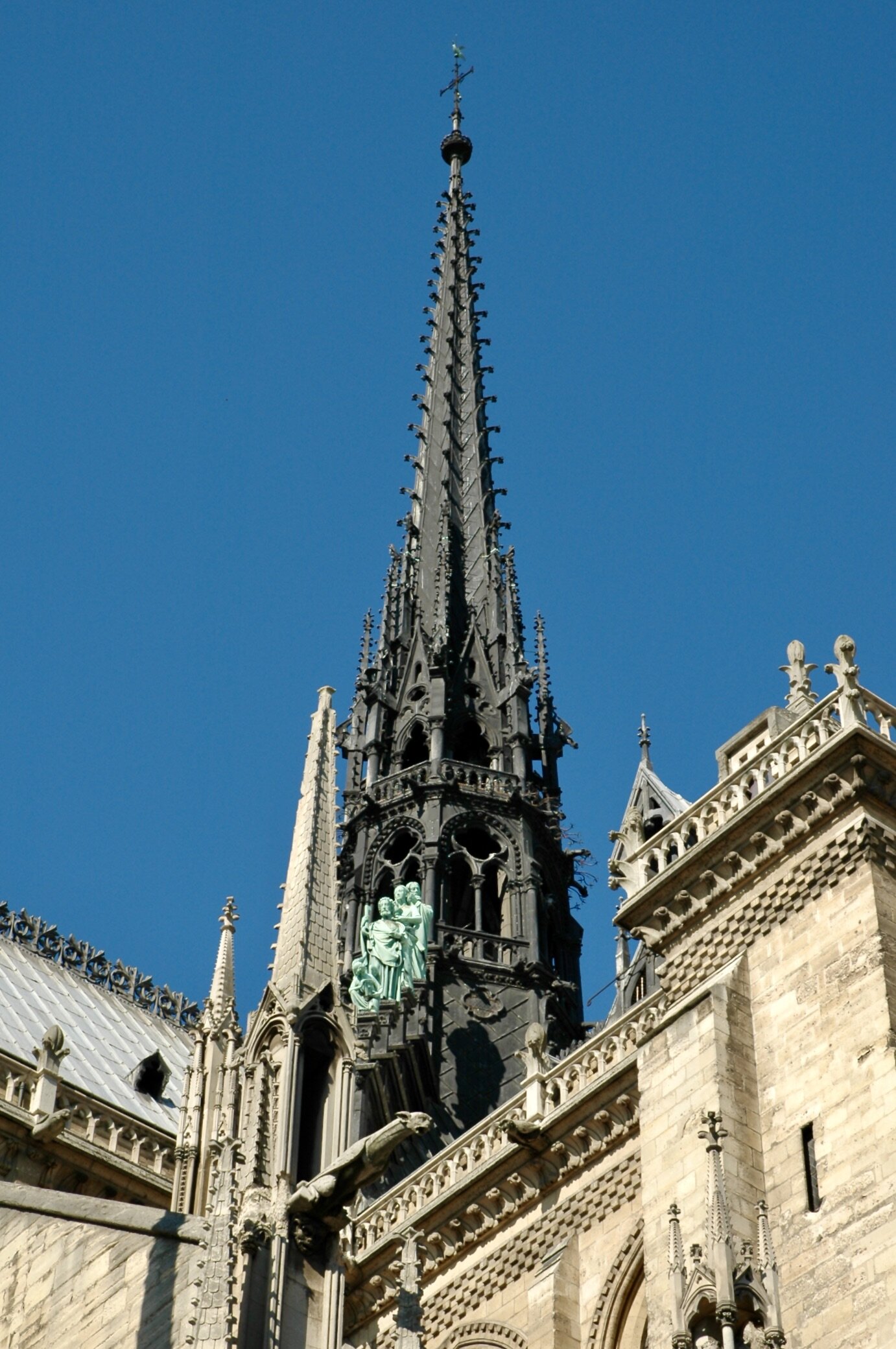 Flèche de Notre-Dame-de-Paris (détruite)