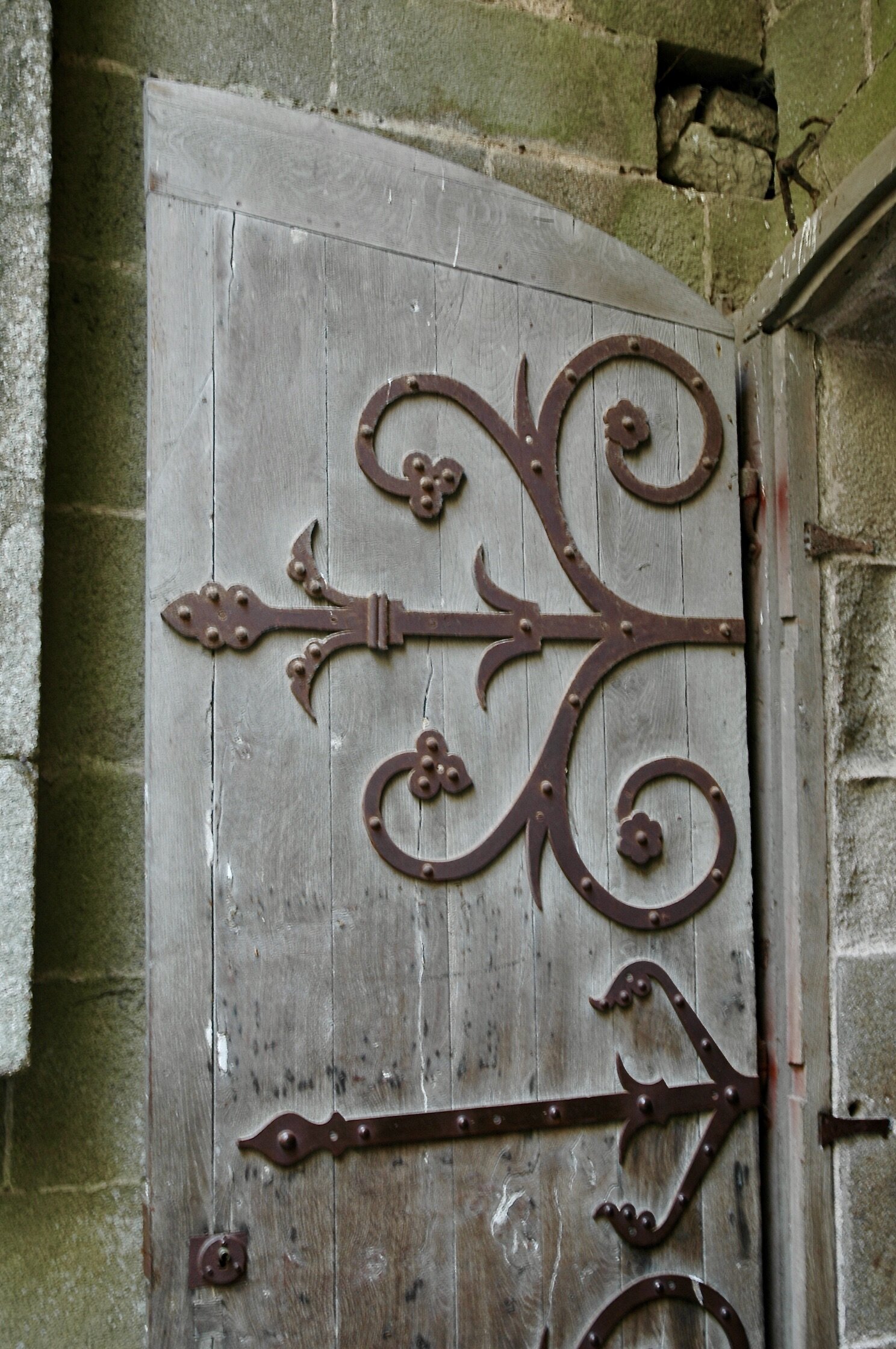 Porte - Abbaye du Mont-Saint-Michel