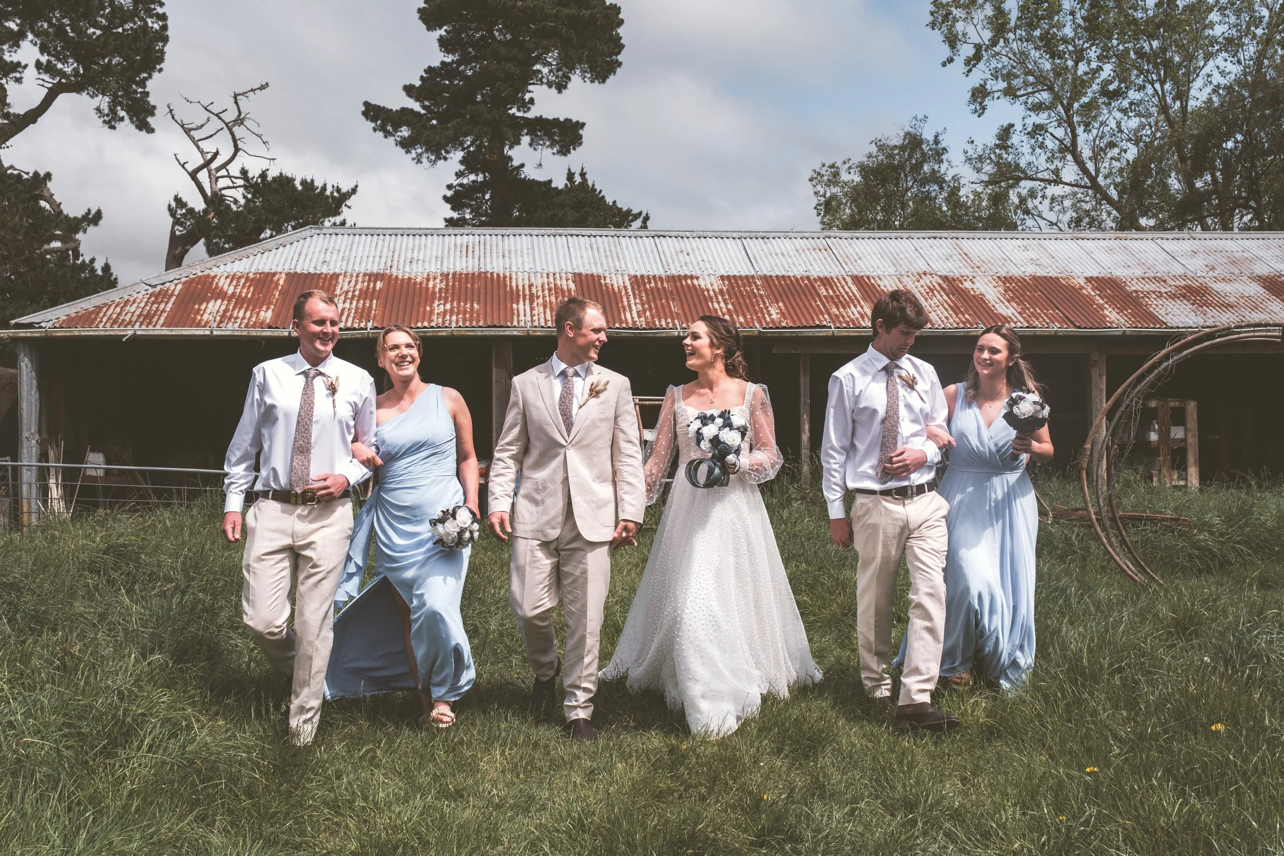 Slideshow // Juliette + Caleb's Ashburton Wedding.