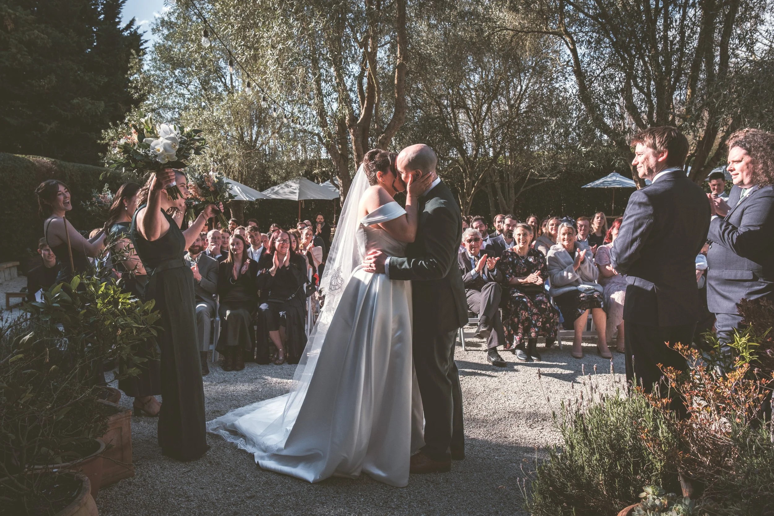 Slideshow // Francis + Daniela's Christchurch Wedding at Cossars Wineshed.