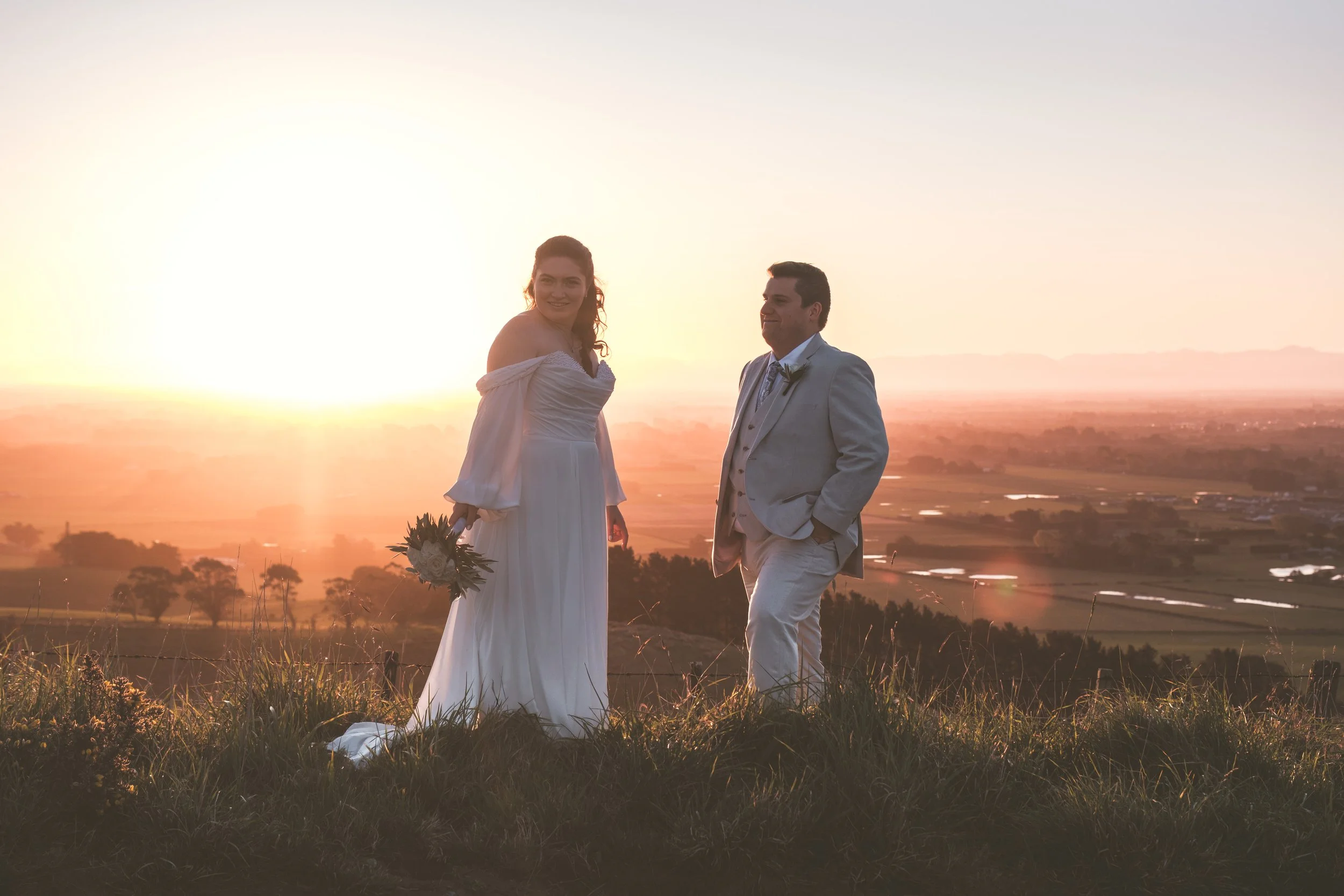 Slideshow //  Casey + Luke's Christchurch Wedding at Waipuna Estate.